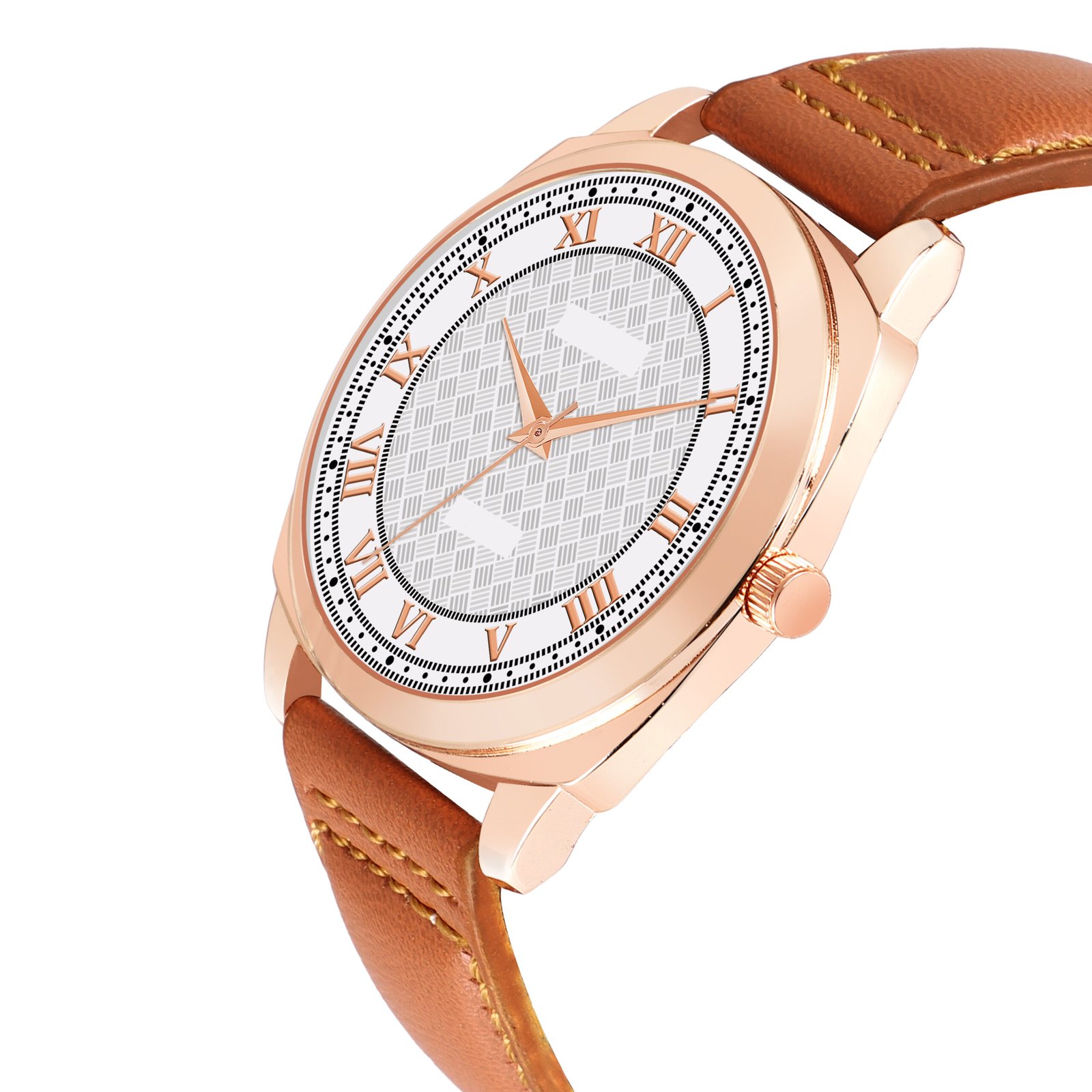 White Fancy Casual Watch For Men LR90