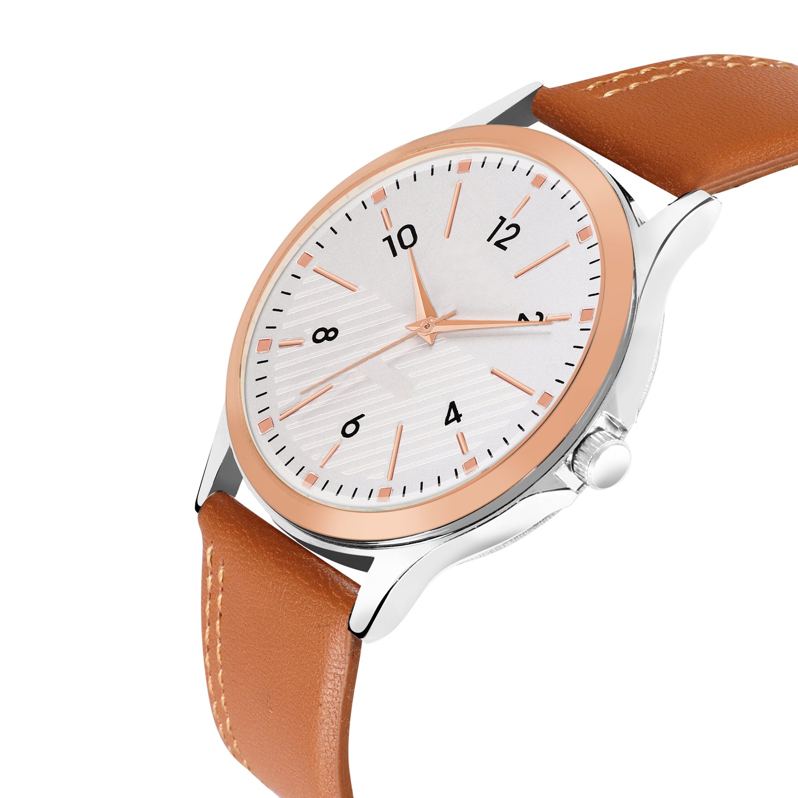 Silver Fancy Casual Watch For Men LR94