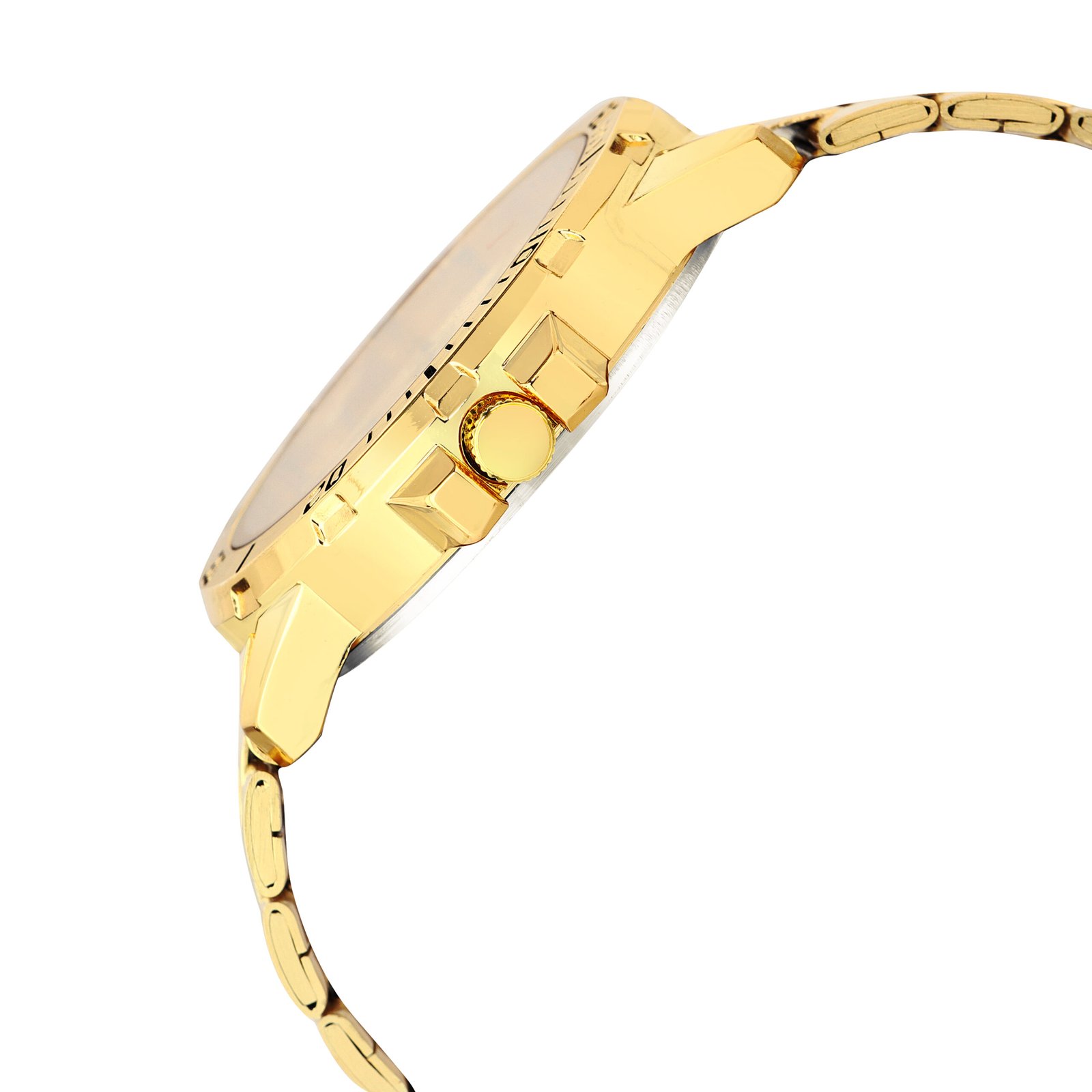 Gold Day-Date Function Casual Watch For Men LR134