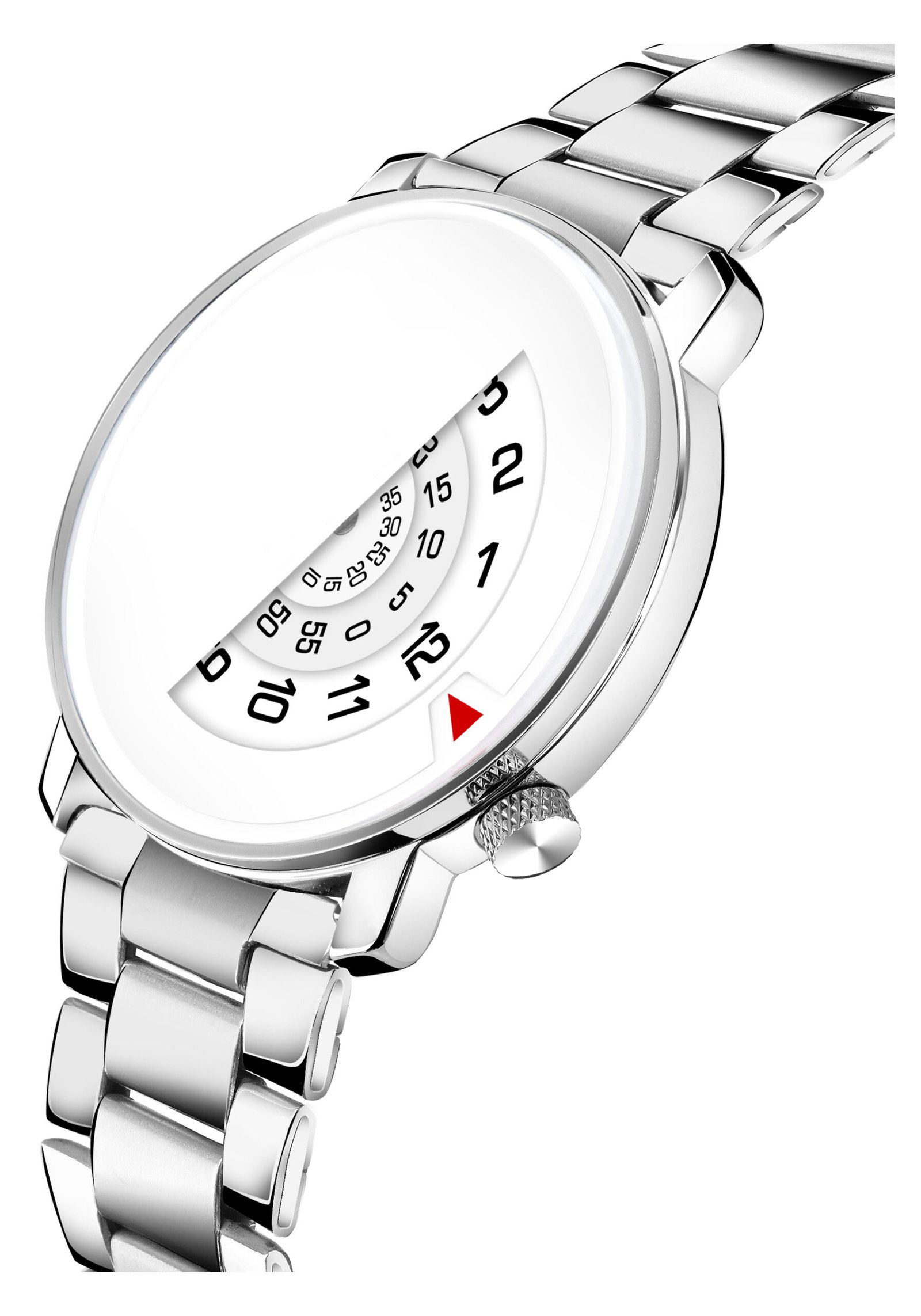 White Attrective Analog Watch For Men LR106