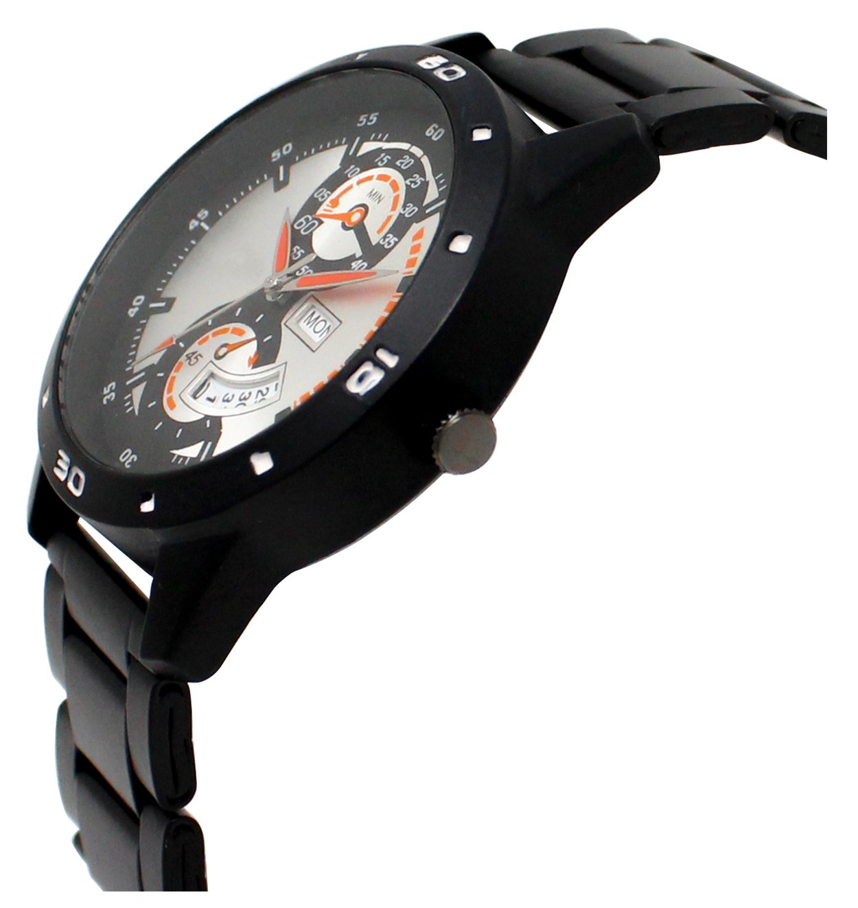 White Day Date Analog Watch For Men LR107