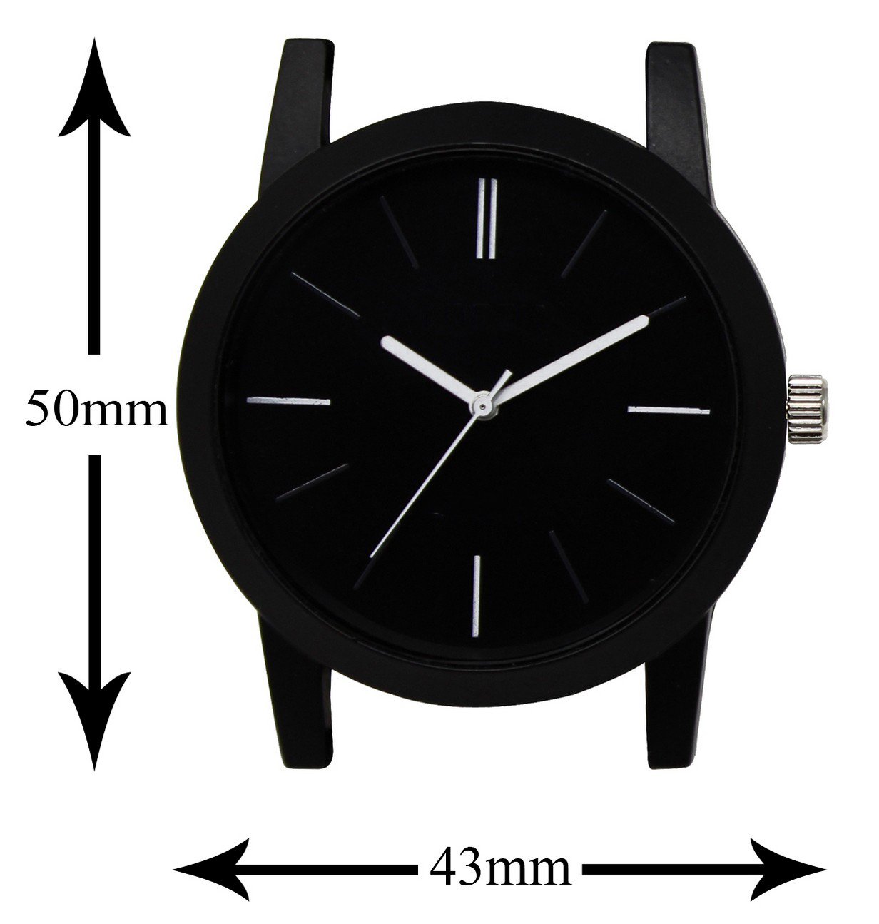 Black Matte finish Analog Watch For Men LR05