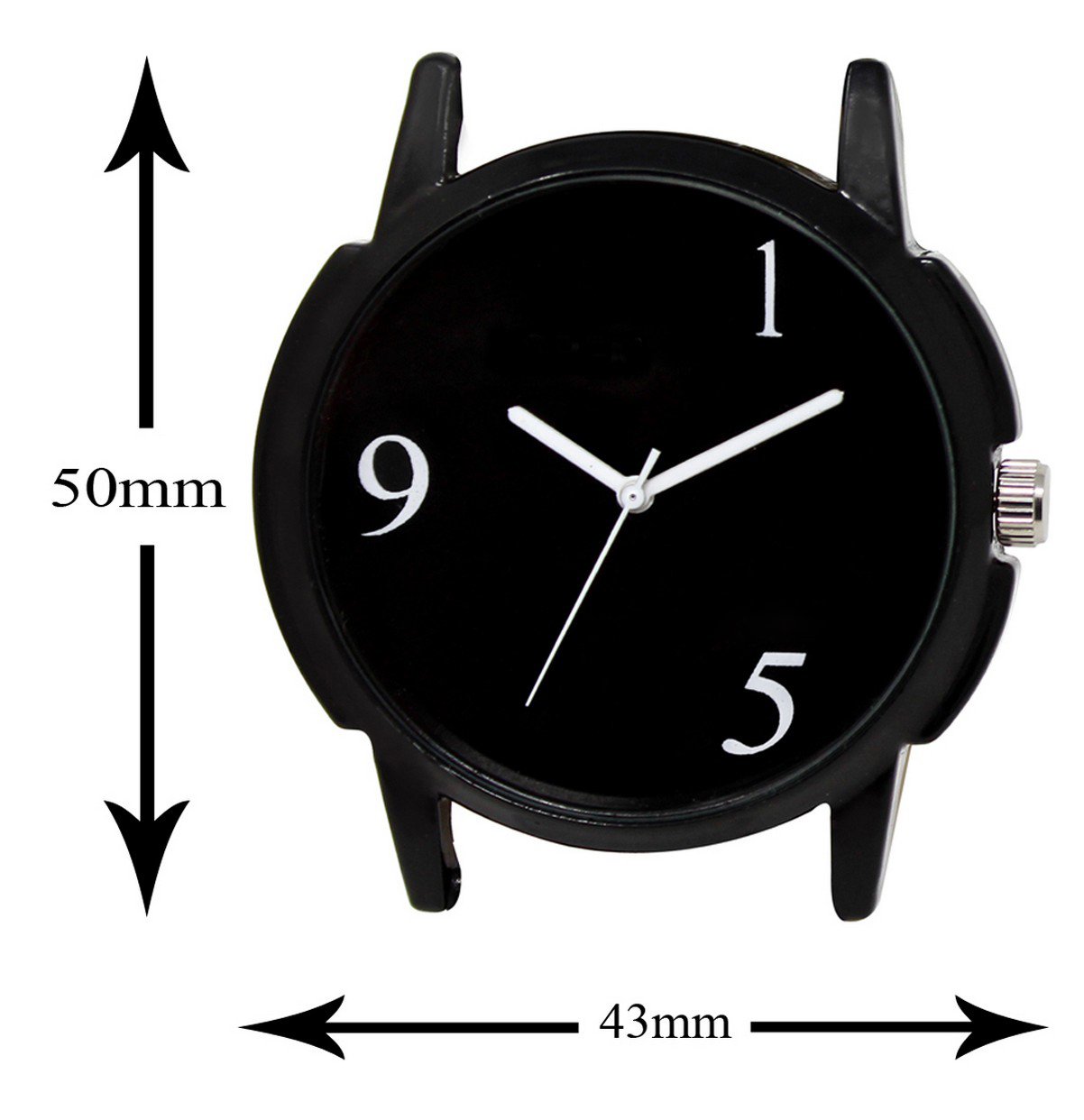 Black Glossy finish Analog Watch For Men LR06
