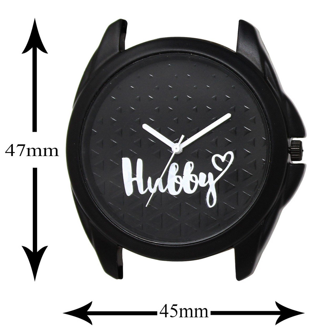 Black Hubby Analog Watch For Men LR31