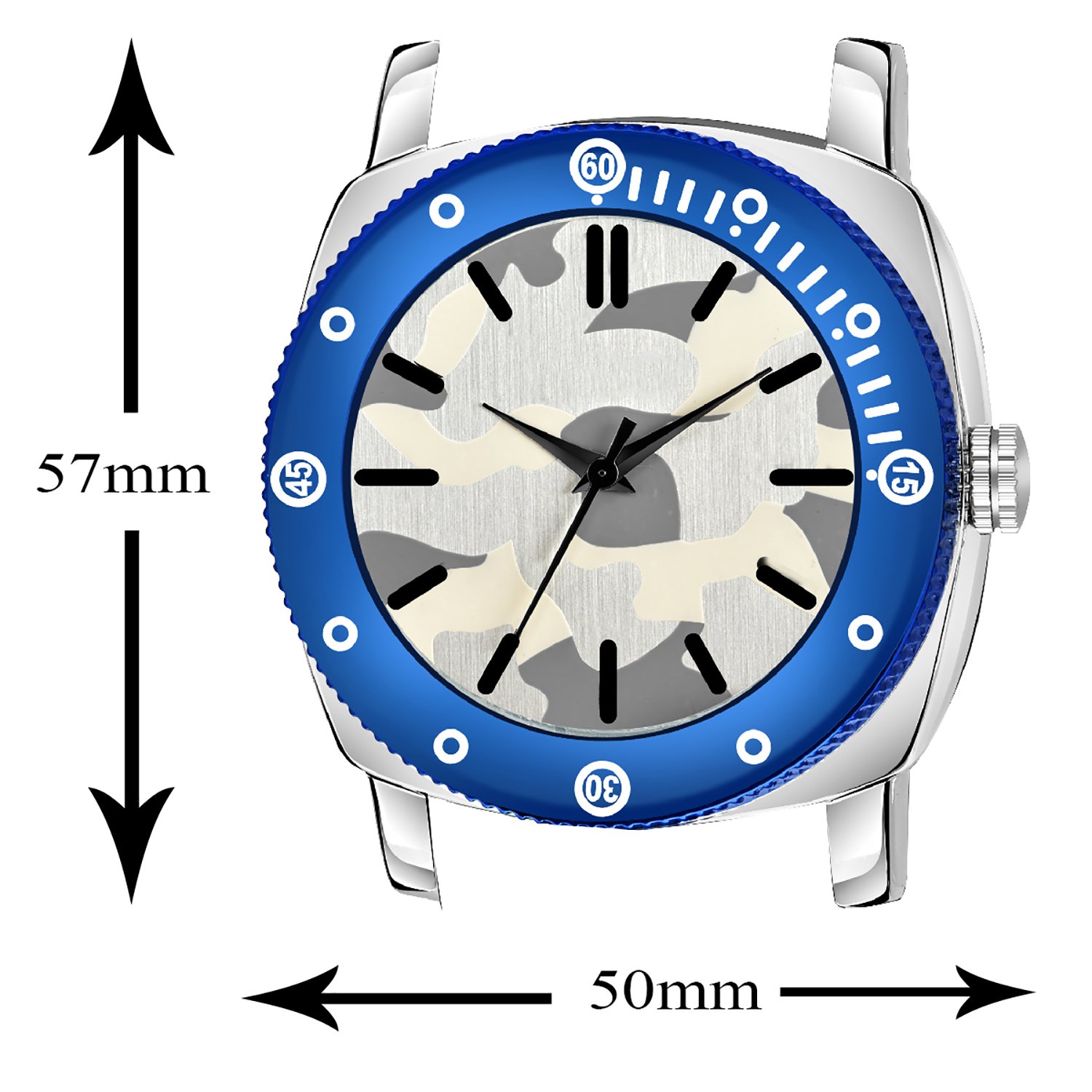 Blue Army Analog Watch For Men LR54