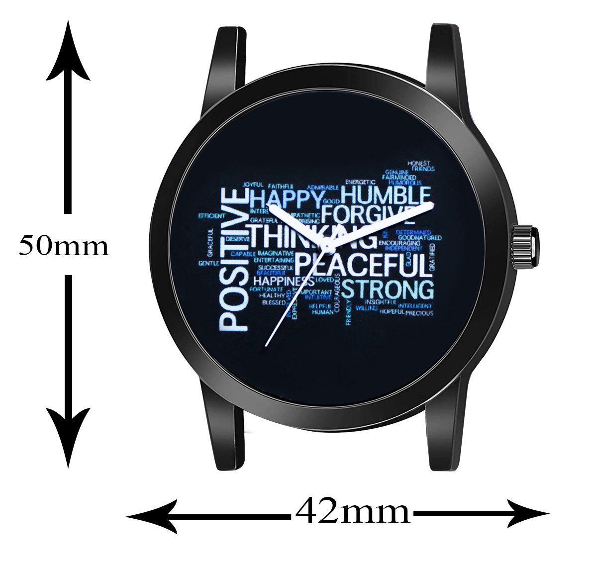 Multicolor Be Positve Analog Watch For Men LR60