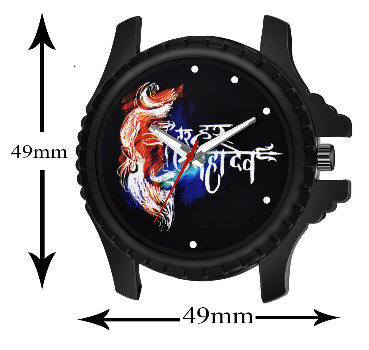 Multicolor MahaDev Analog Watch For Men LR66