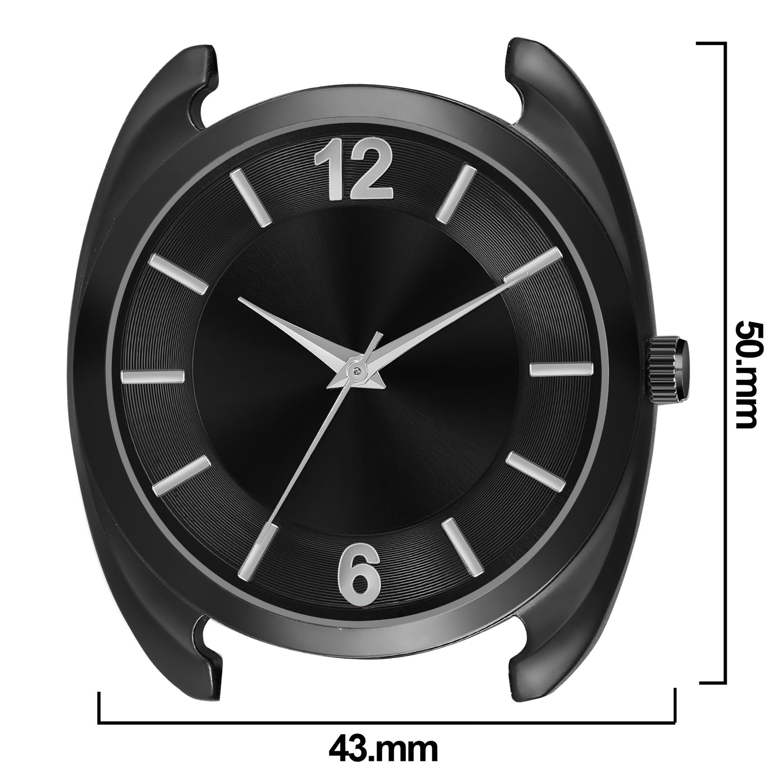 Black Fancy Casual Watch For Men LR76