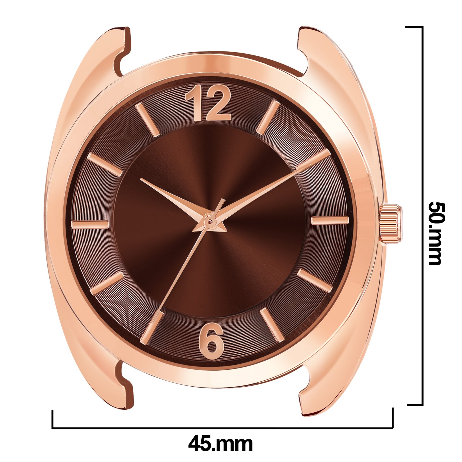 Brown Fancy Casual Watch For Men LR77