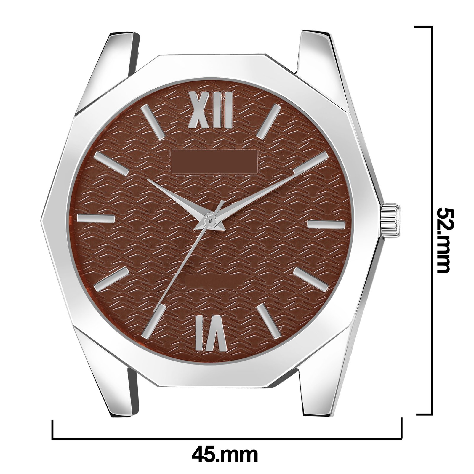 Brown Fancy Casual Watch For Men LR85