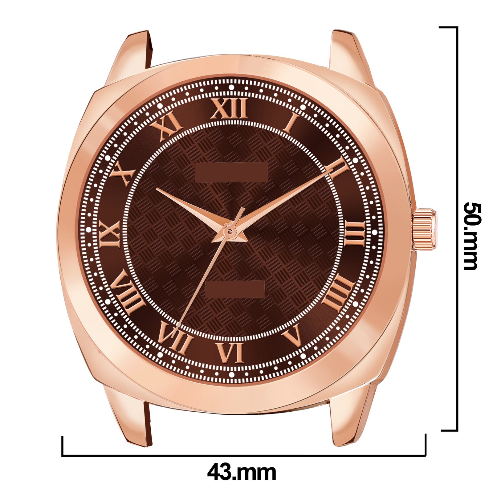 Brown Fancy Casual Watch For Men LR89