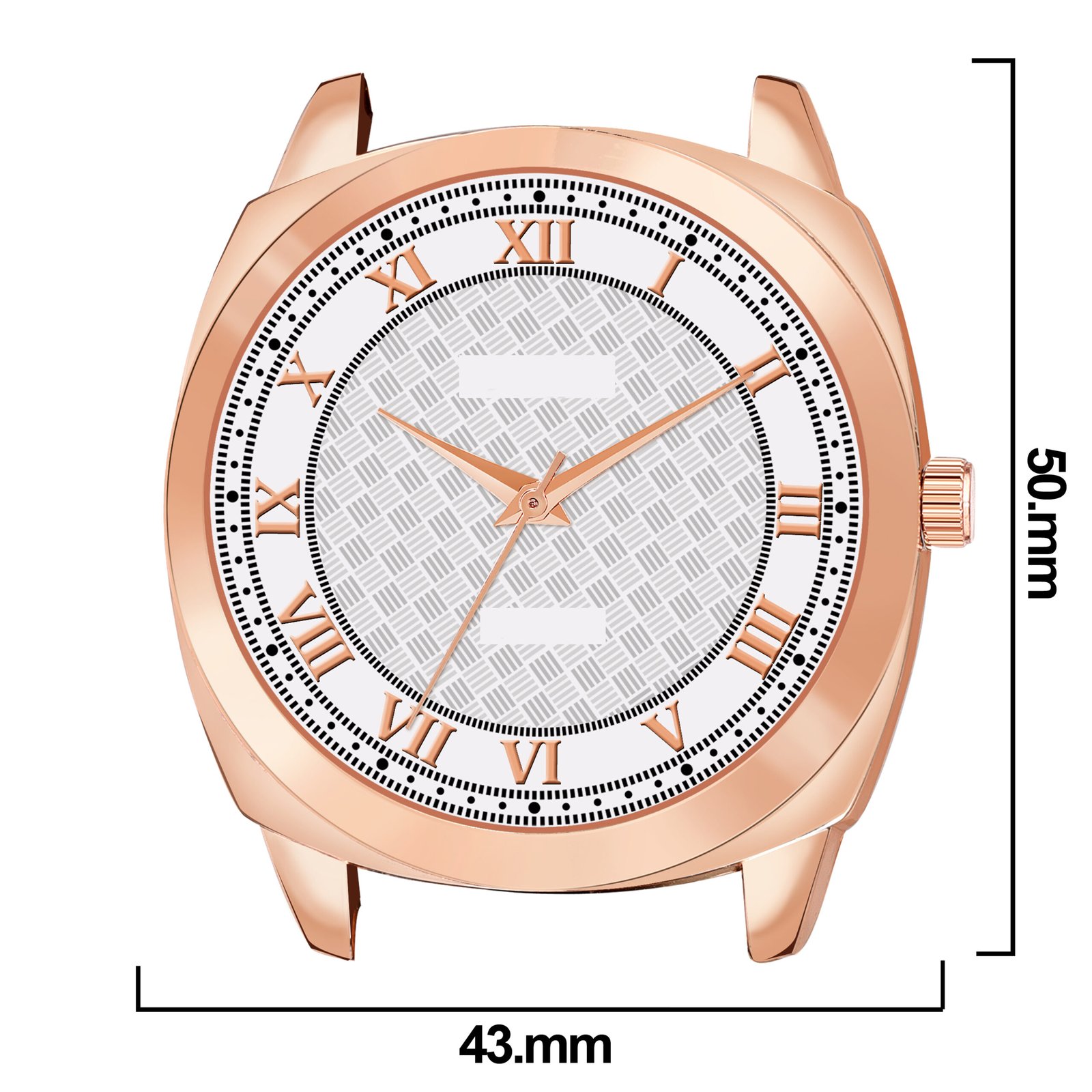 White Fancy Casual Watch For Men LR90