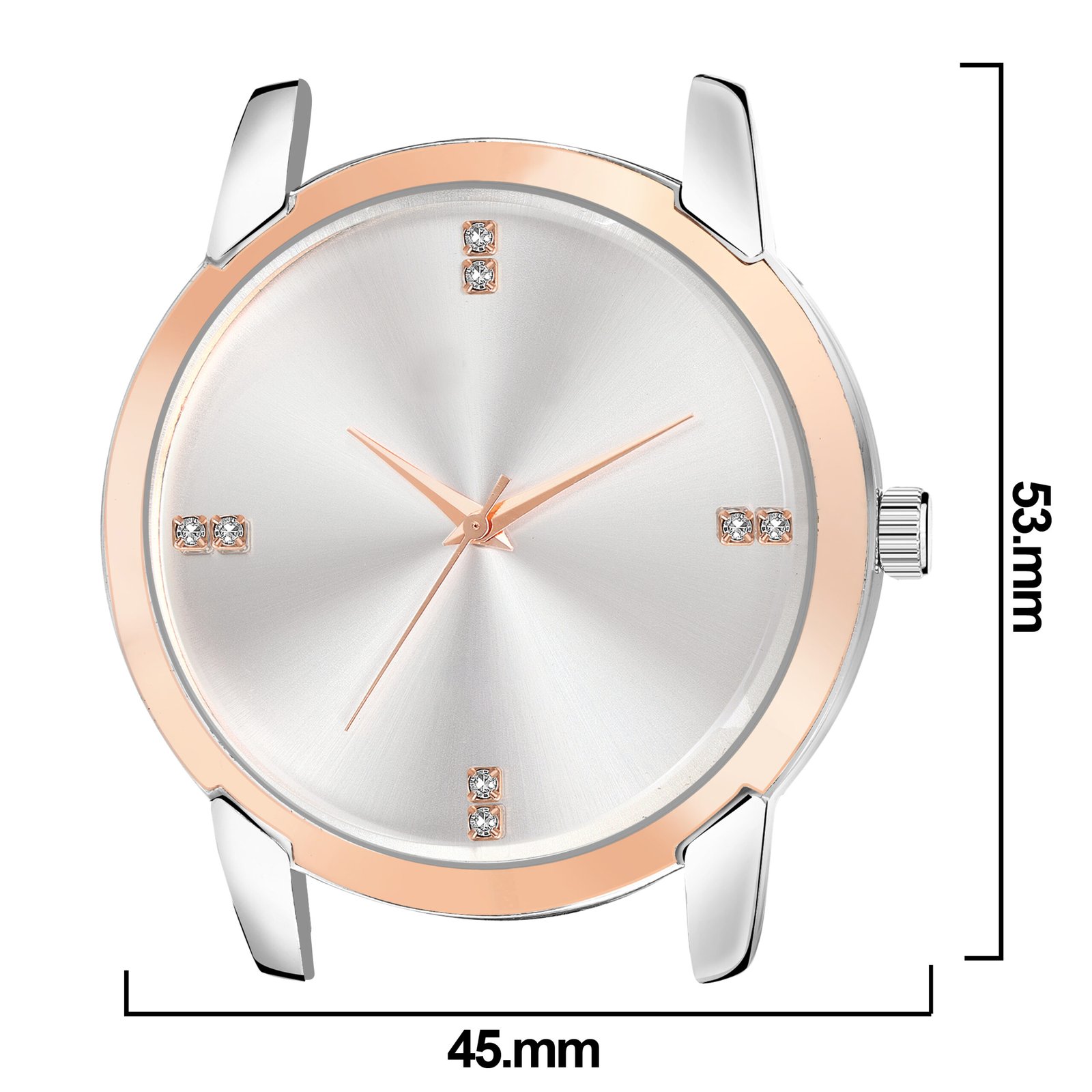 Silver Fancy Casual Watch For Men LR97