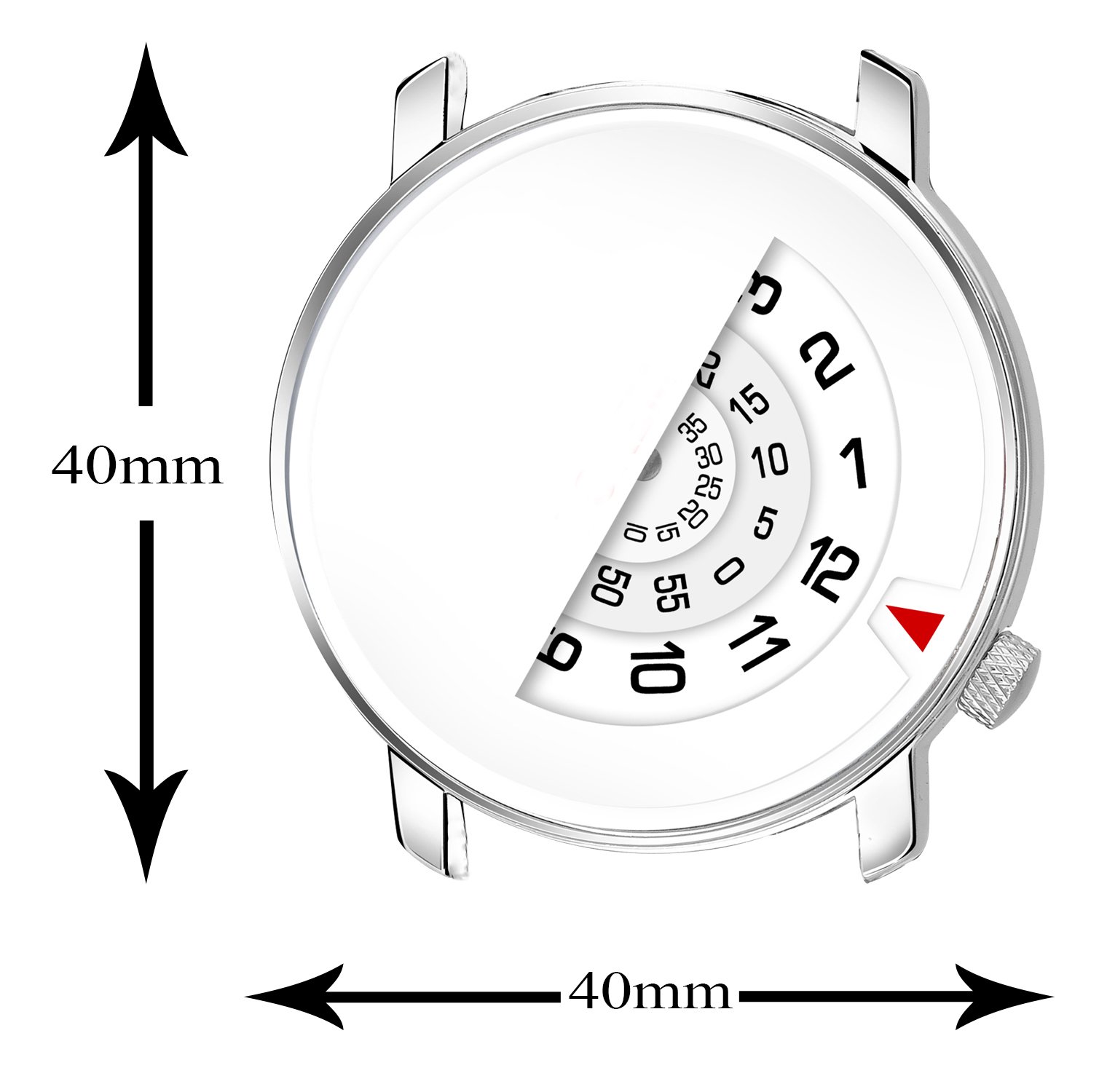 White Attrective Analog Watch For Men LR106