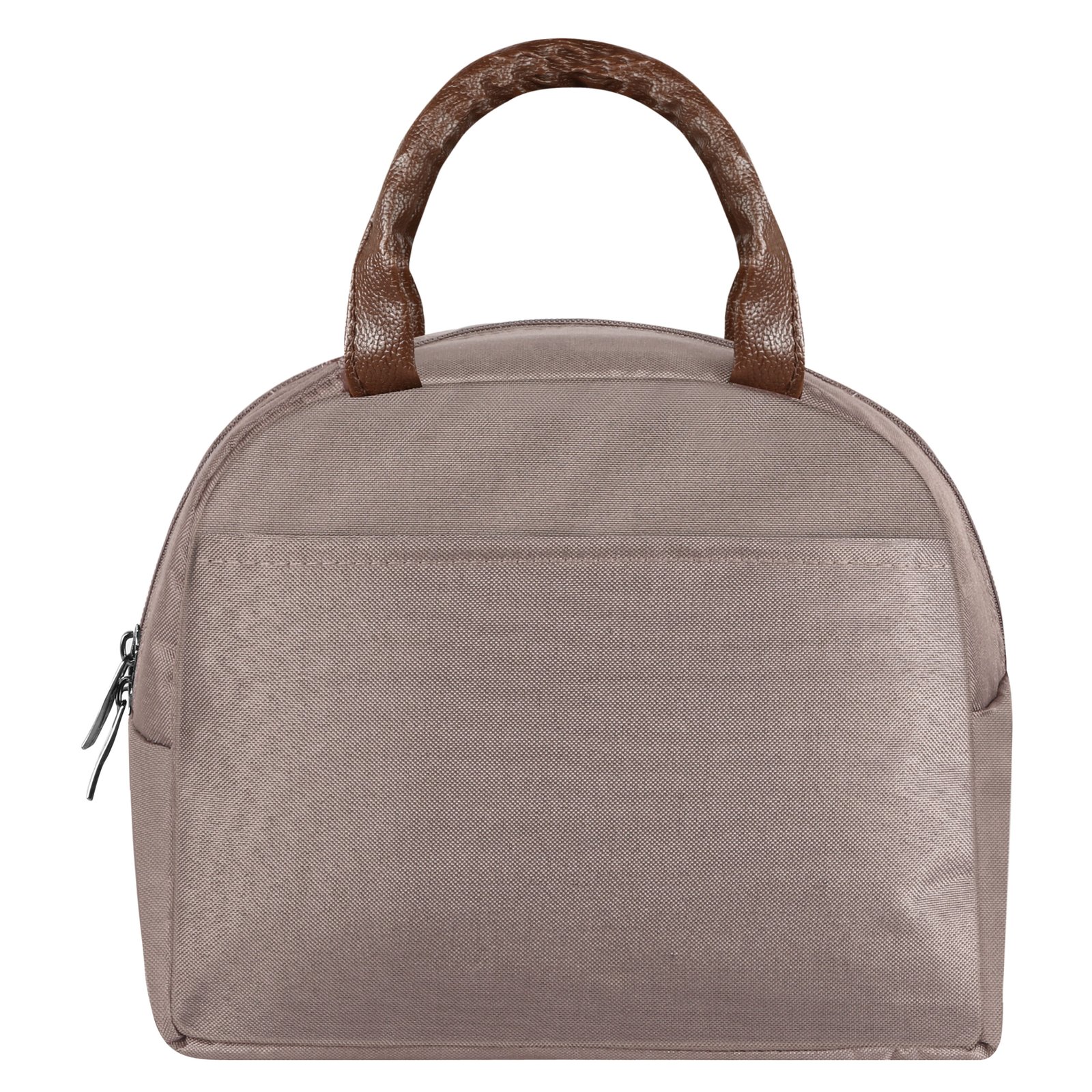 Mink Grey PVC Coated Matty Insulated Tiffin bag/Lunch Bag For Men & Women TB23