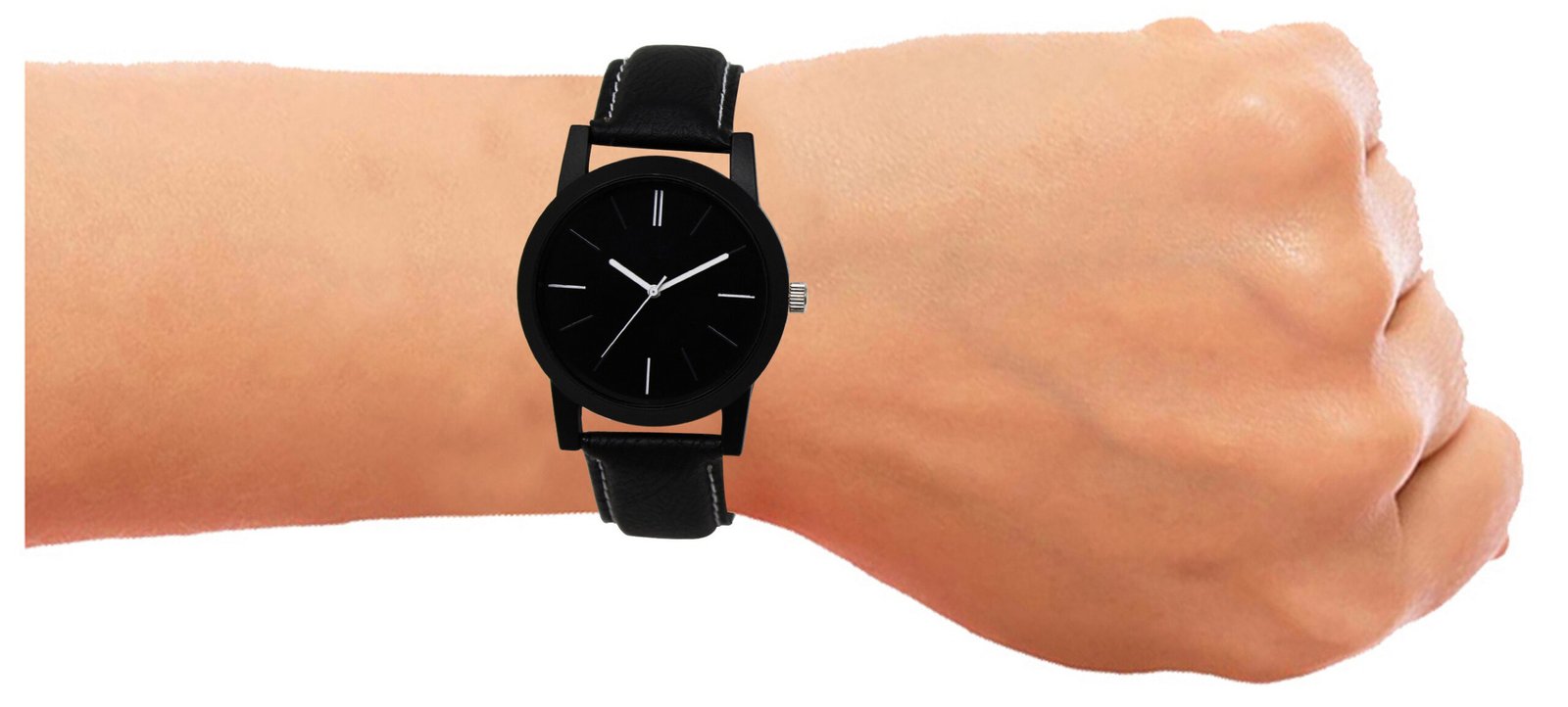 Black Matte finish Analog Watch For Men LR05