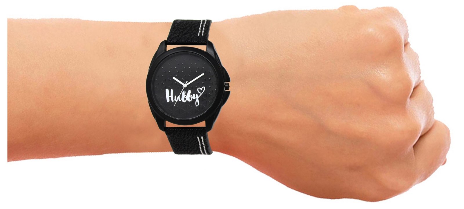 Black Hubby Analog Watch For Men LR31