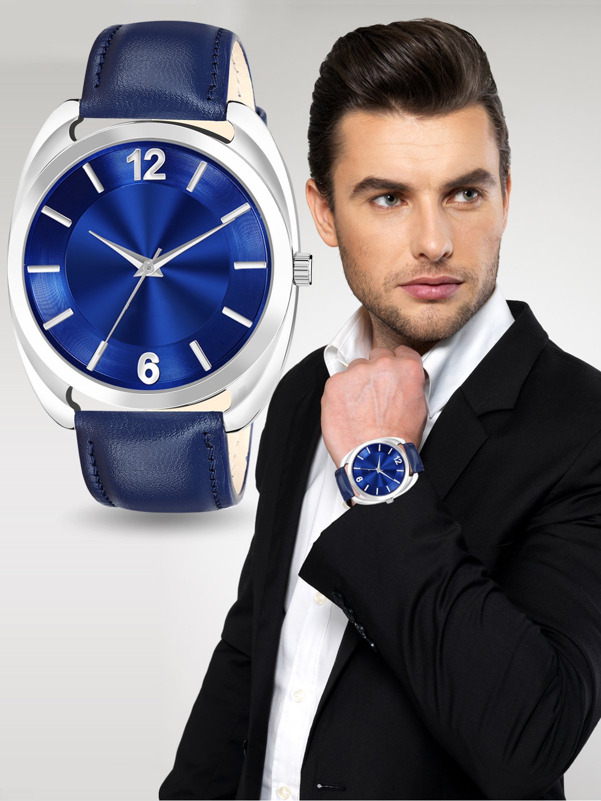 Blue Fancy Casual Watch For Men LR80