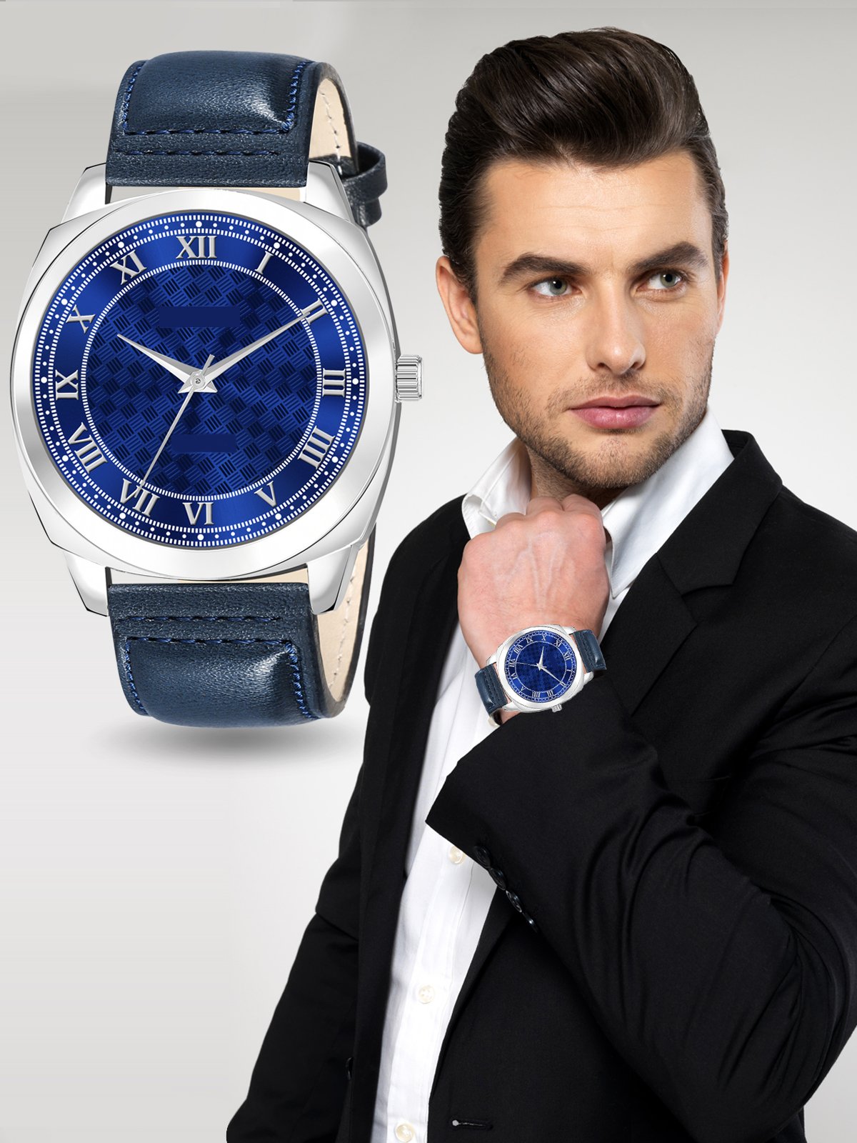 Blue Fancy Casual Watch For Men LR92