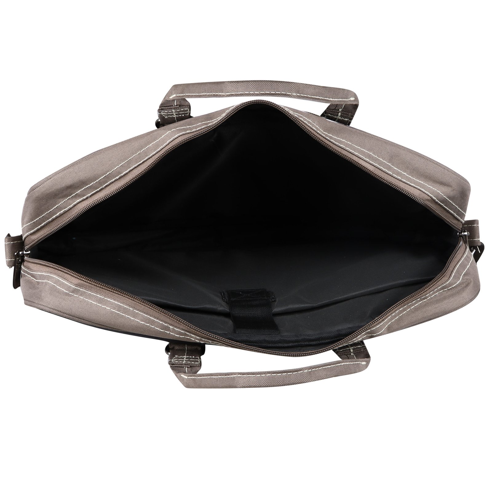 Black Color PVC Coated Fabric 10L Messenger Bag BG88