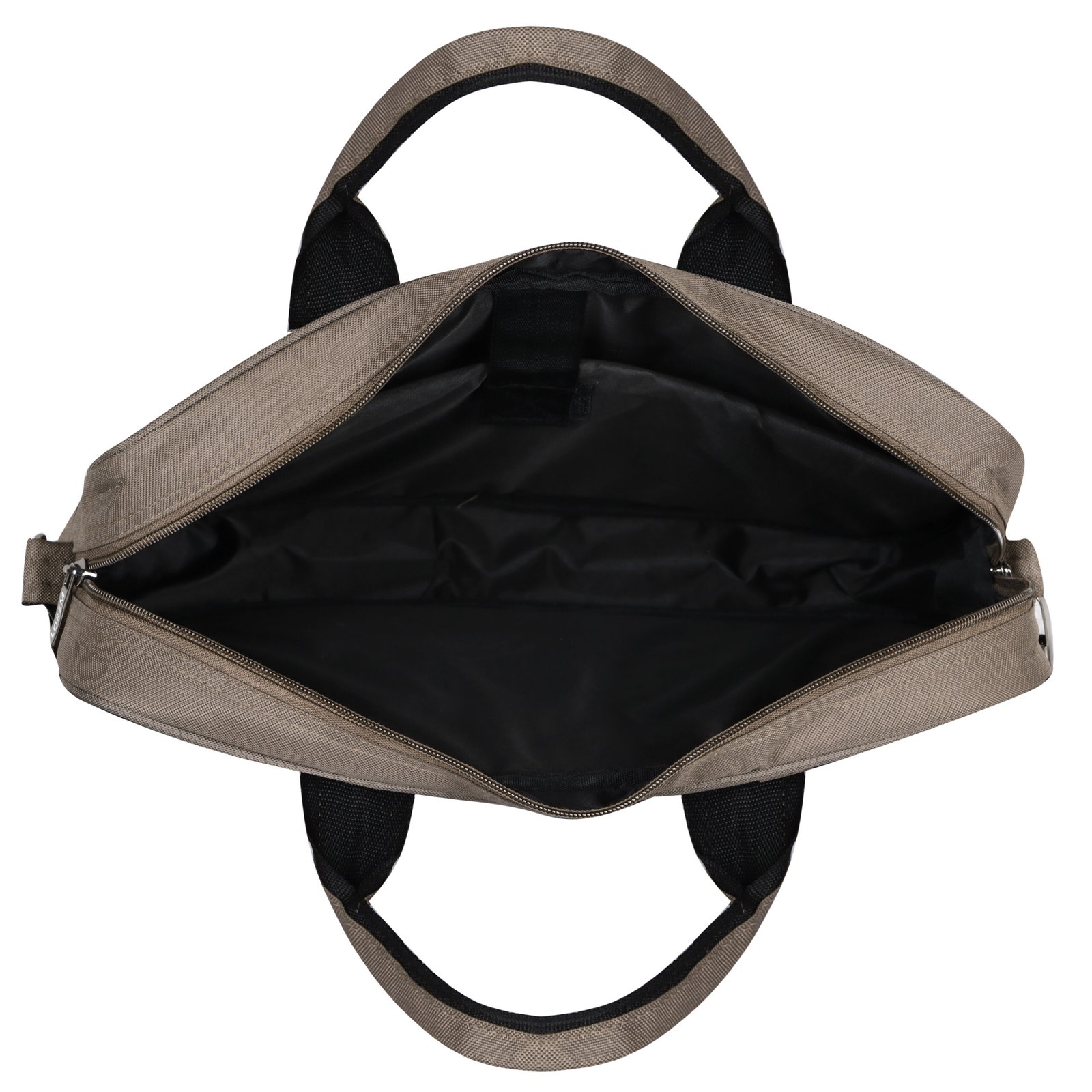 Grey Color Linen fabric 10L Messenger Bag BG79