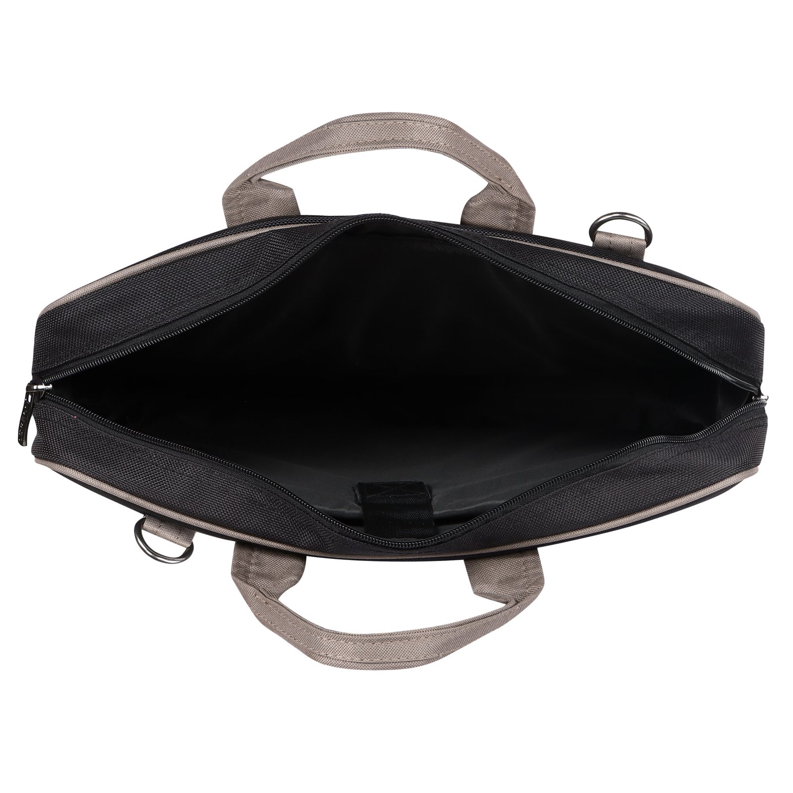 Black Color PVC Coated Fabric 10L Messenger Bag BG83