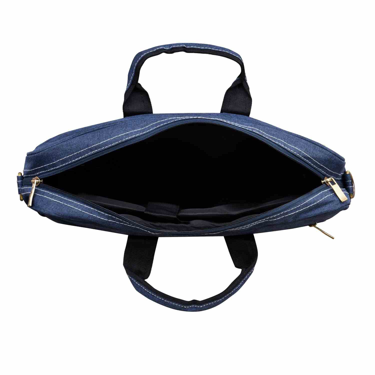 Blue Color Linen 10L Messenger Bag BG38