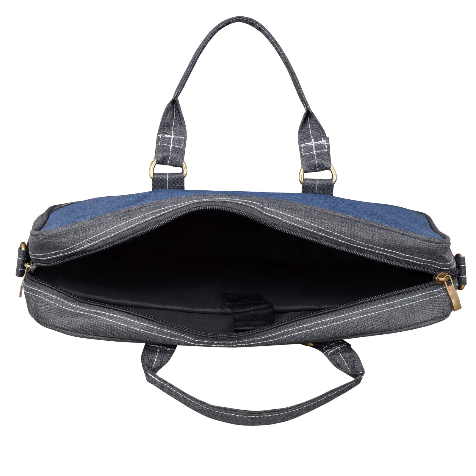 Blue & Grey Color Linen 10L Messenger Bag BG45