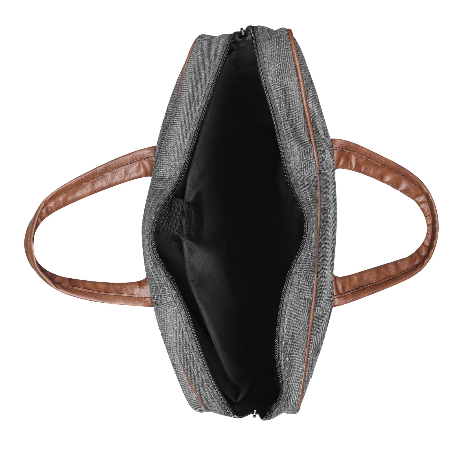 Grey Color Linen 10L Messenger Bag BG58