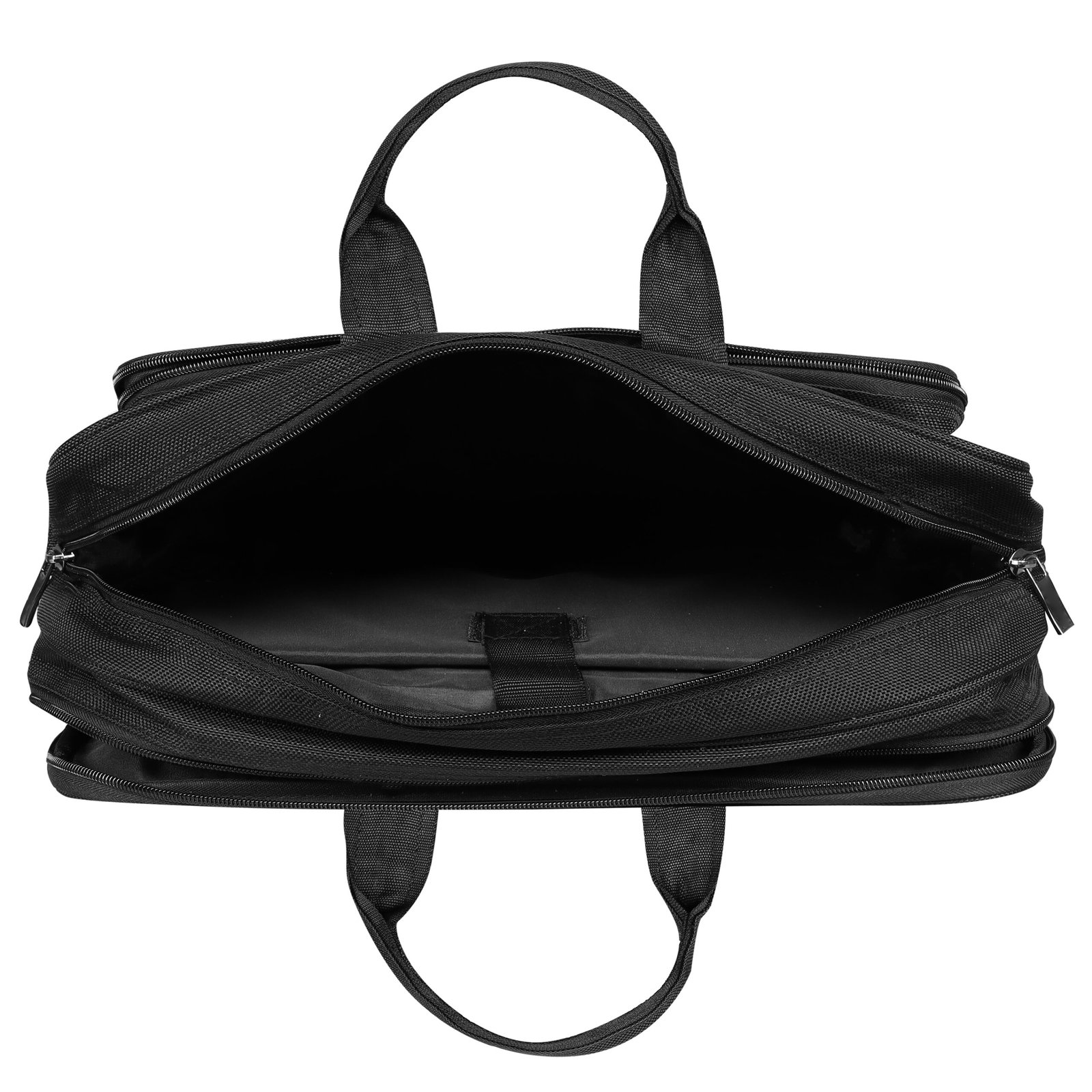 Black Color Linen fabric 28L Messenger Bag BG66