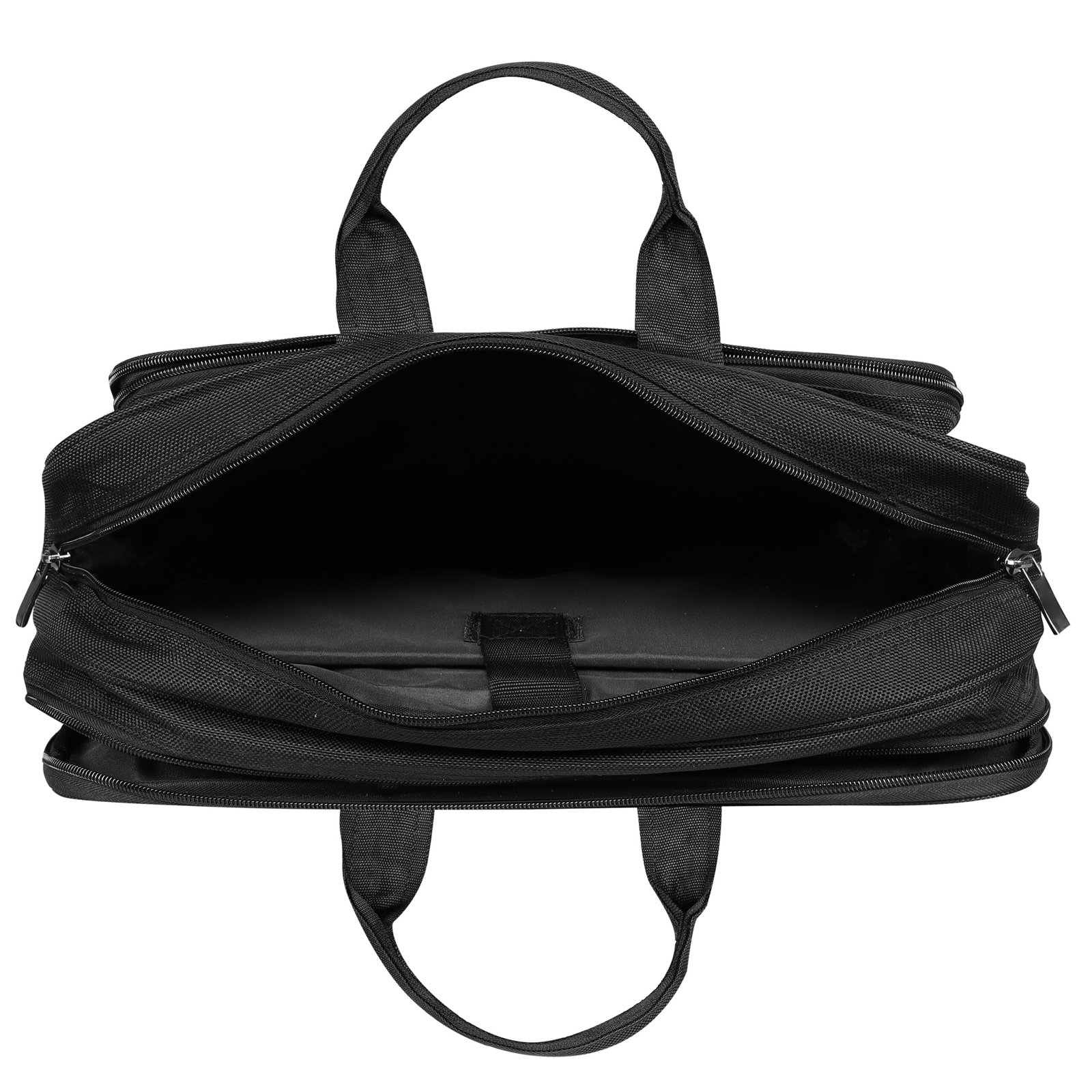 Black Color Linen fabric 28L Messenger Bag BG80