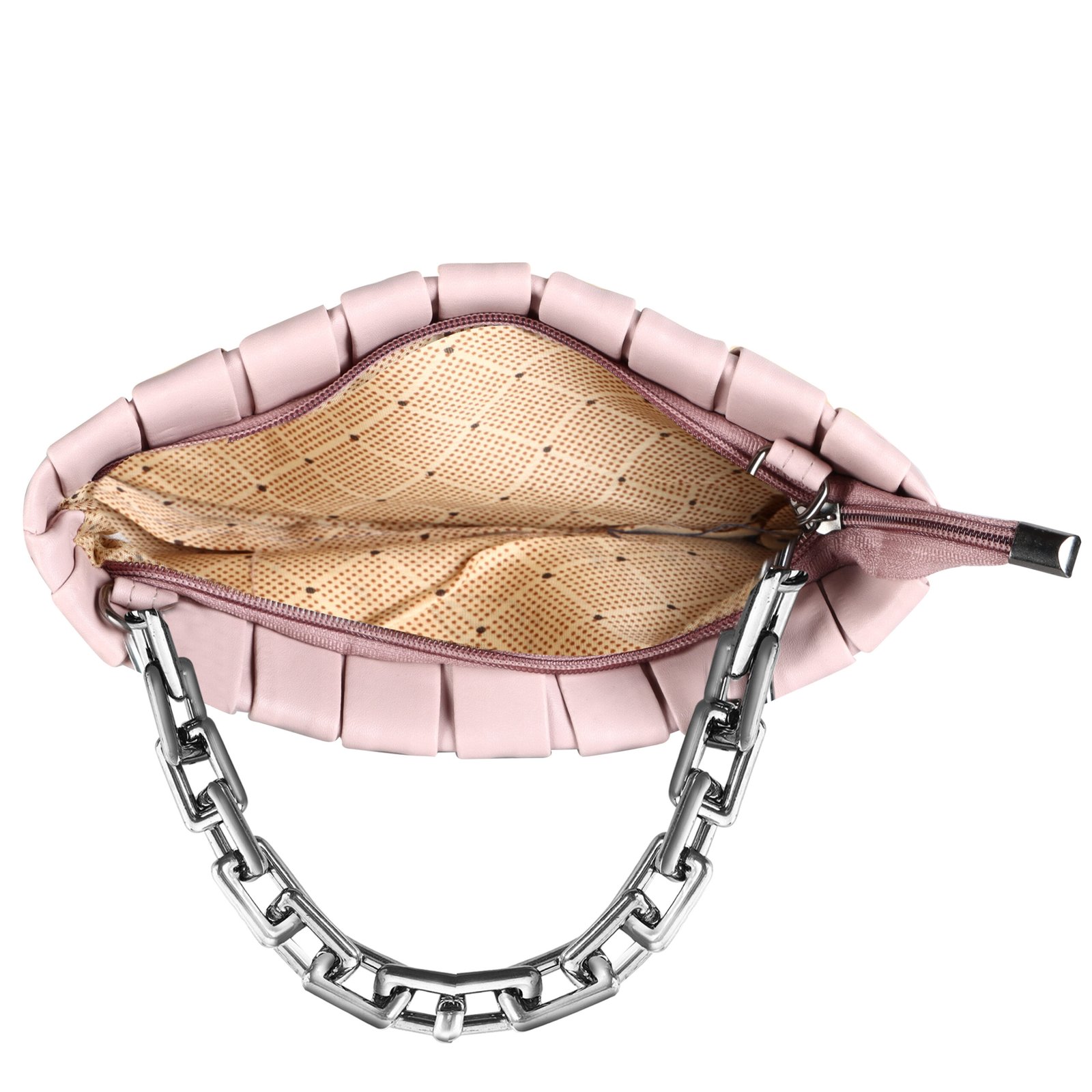 Pink Designer Faux Leather Handbag HB34