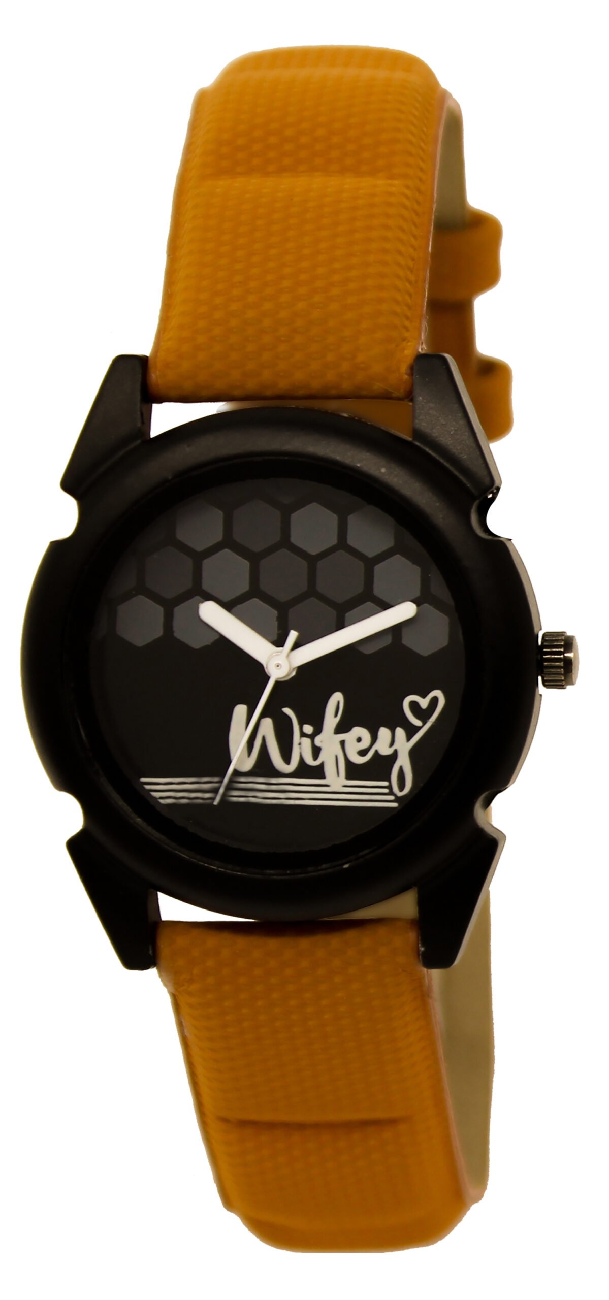 Black Wifey Analog Watch For Women LR235