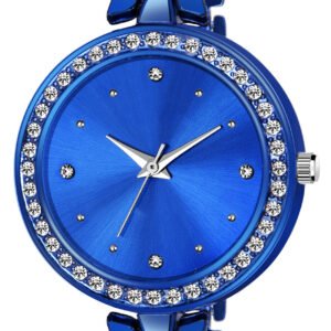 Blue Fancy Analog Watch For Women LR270