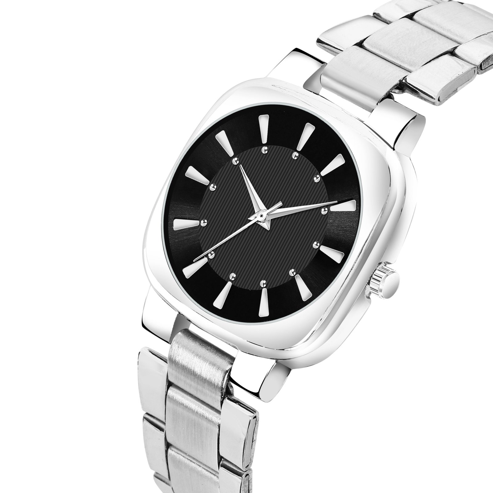 Black Professional Analog Watch For Women LR298
