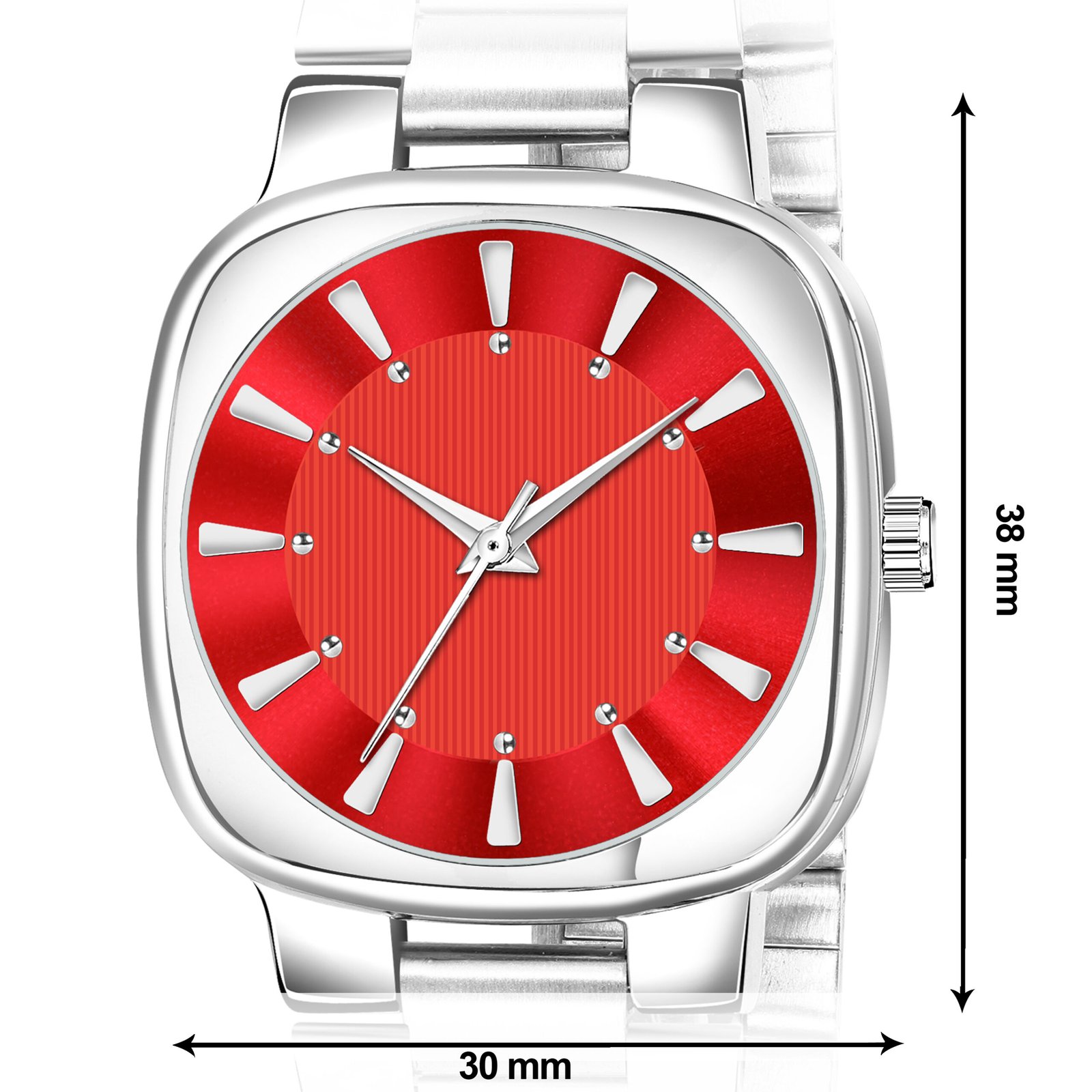 Red Professional Analog Watch For Women LR304