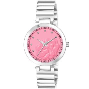 Pink Fancy Analog Watch For Women LR318