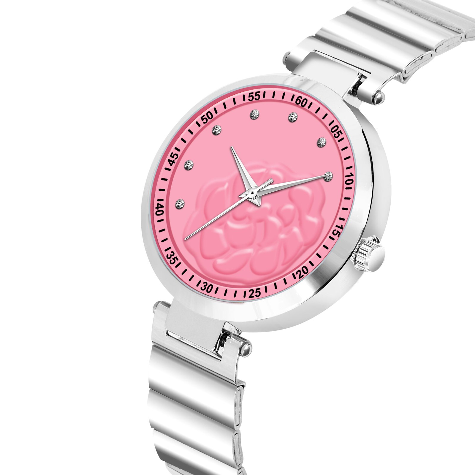 Pink Fancy Analog Watch For Women LR318
