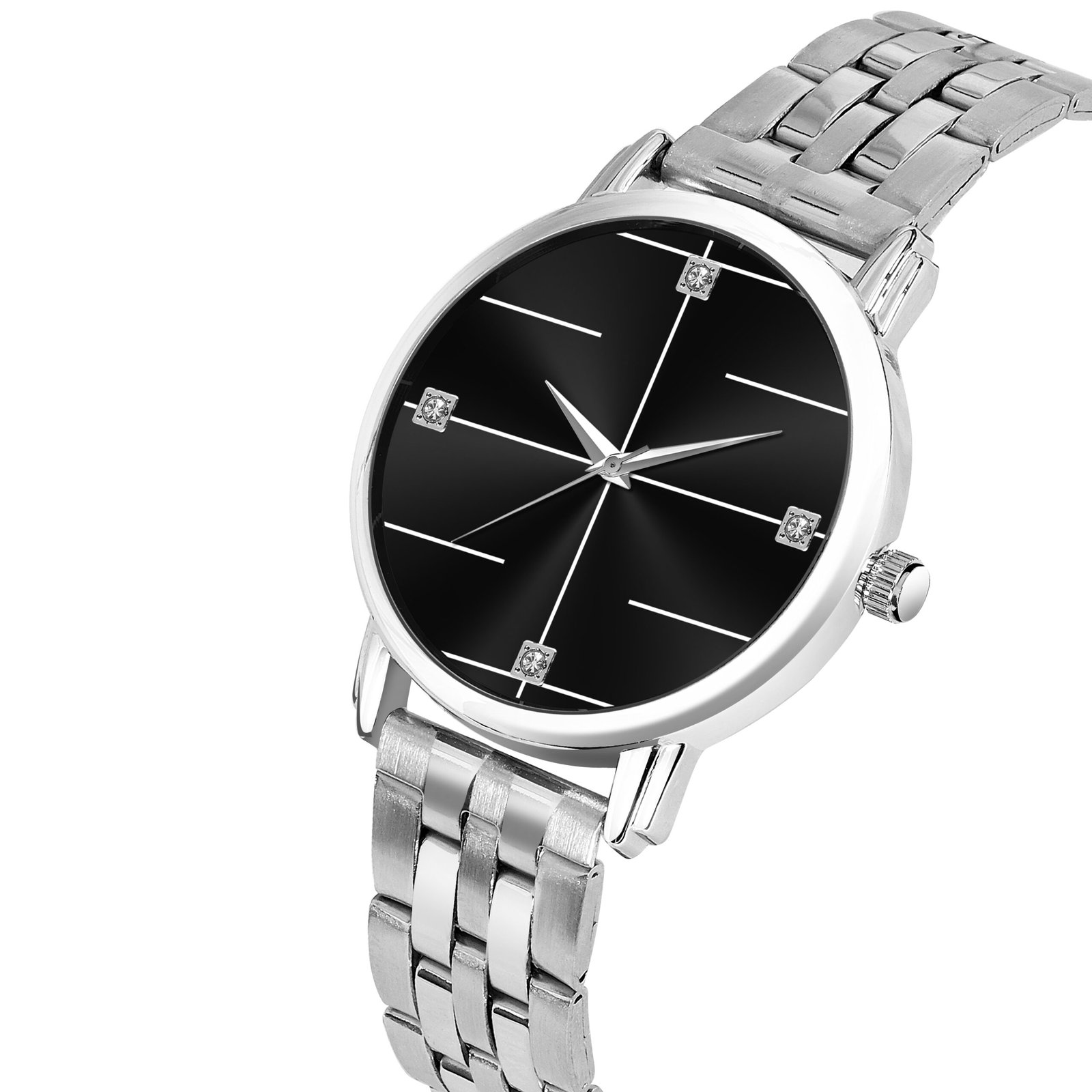 Black Standard Analog Watch For Women LR320