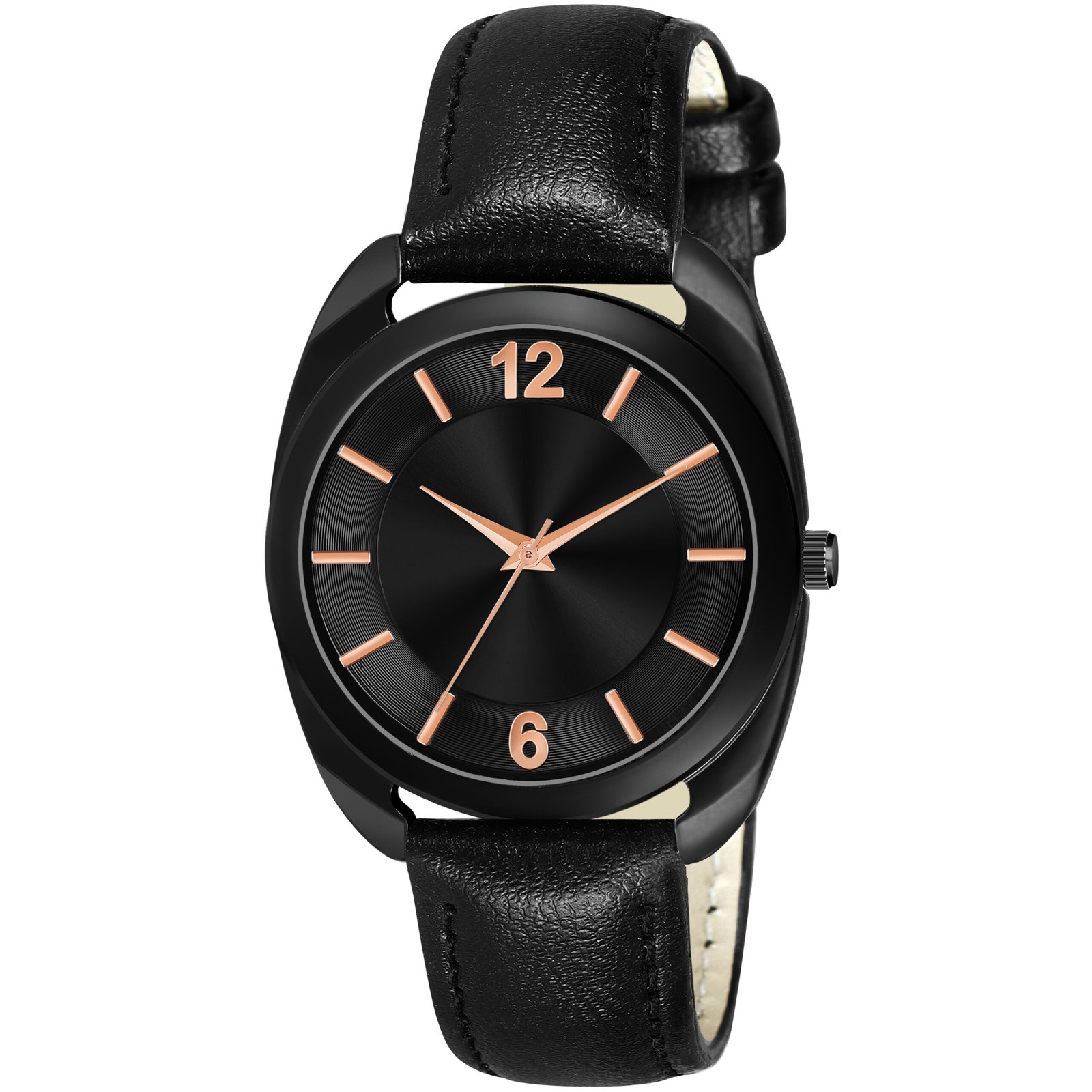 Black Fancy Casual Watch For Women LR322