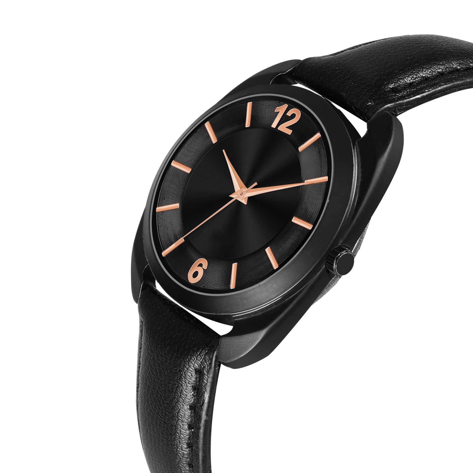 Black Fancy Casual Watch For Women LR322