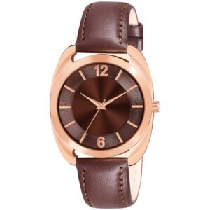 Brown Fancy Casual Watch For Women LR324