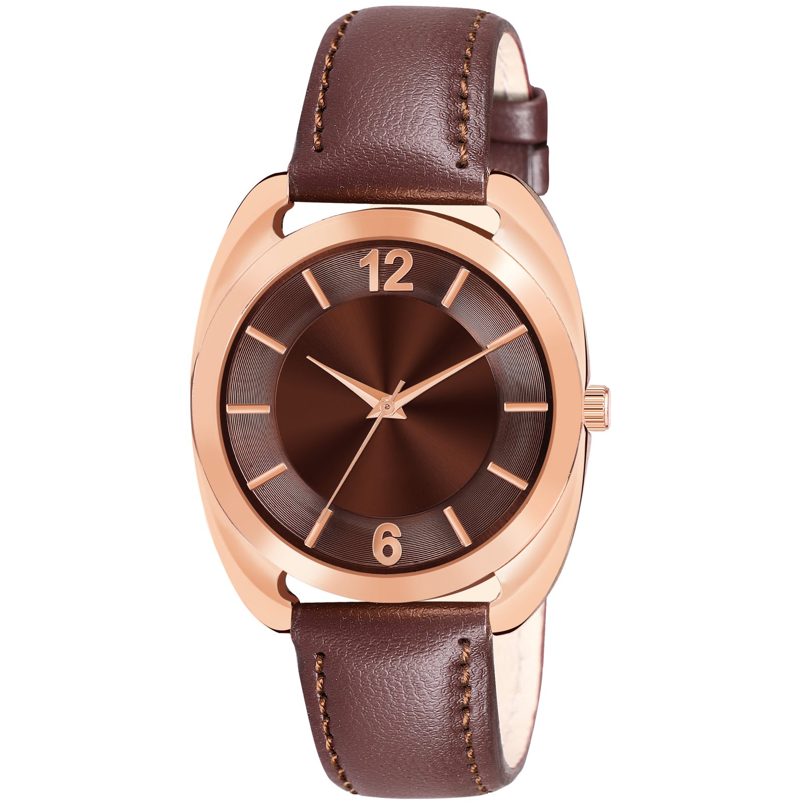 Brown Fancy Casual Watch For Women LR324