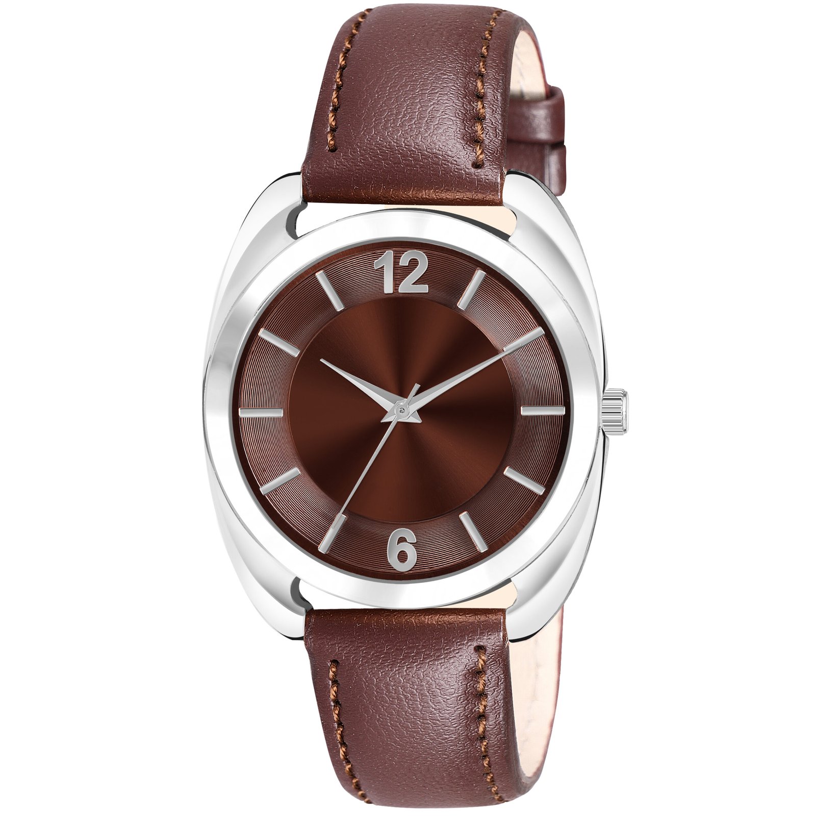 Brown Fancy Casual Watch For Women LR326