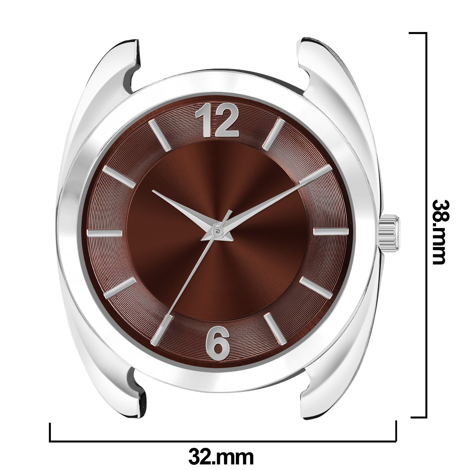 Brown Fancy Casual Watch For Women LR326