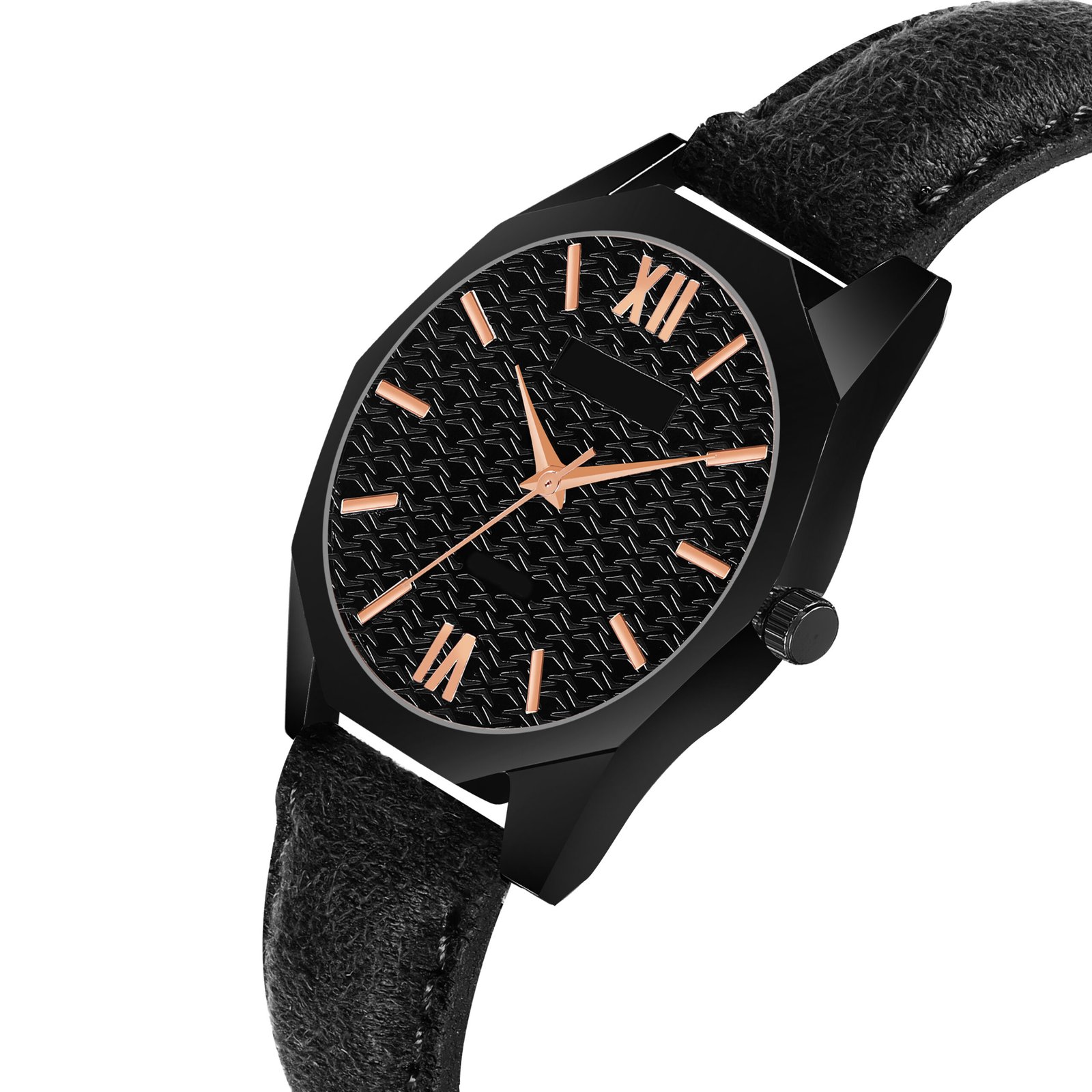 Black Fancy Casual Watch For Women LR328