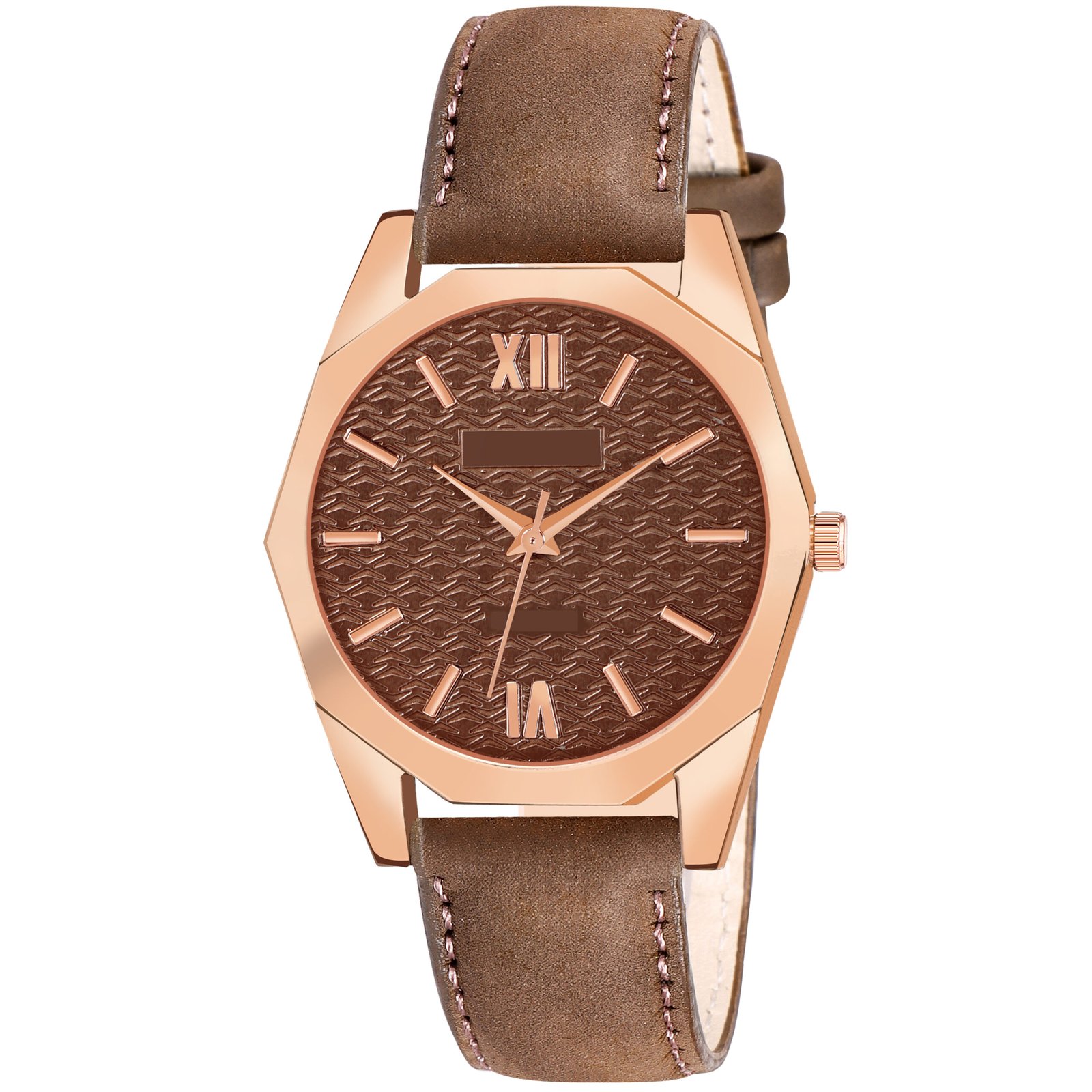 Brown Fancy Casual Watch For Women LR330