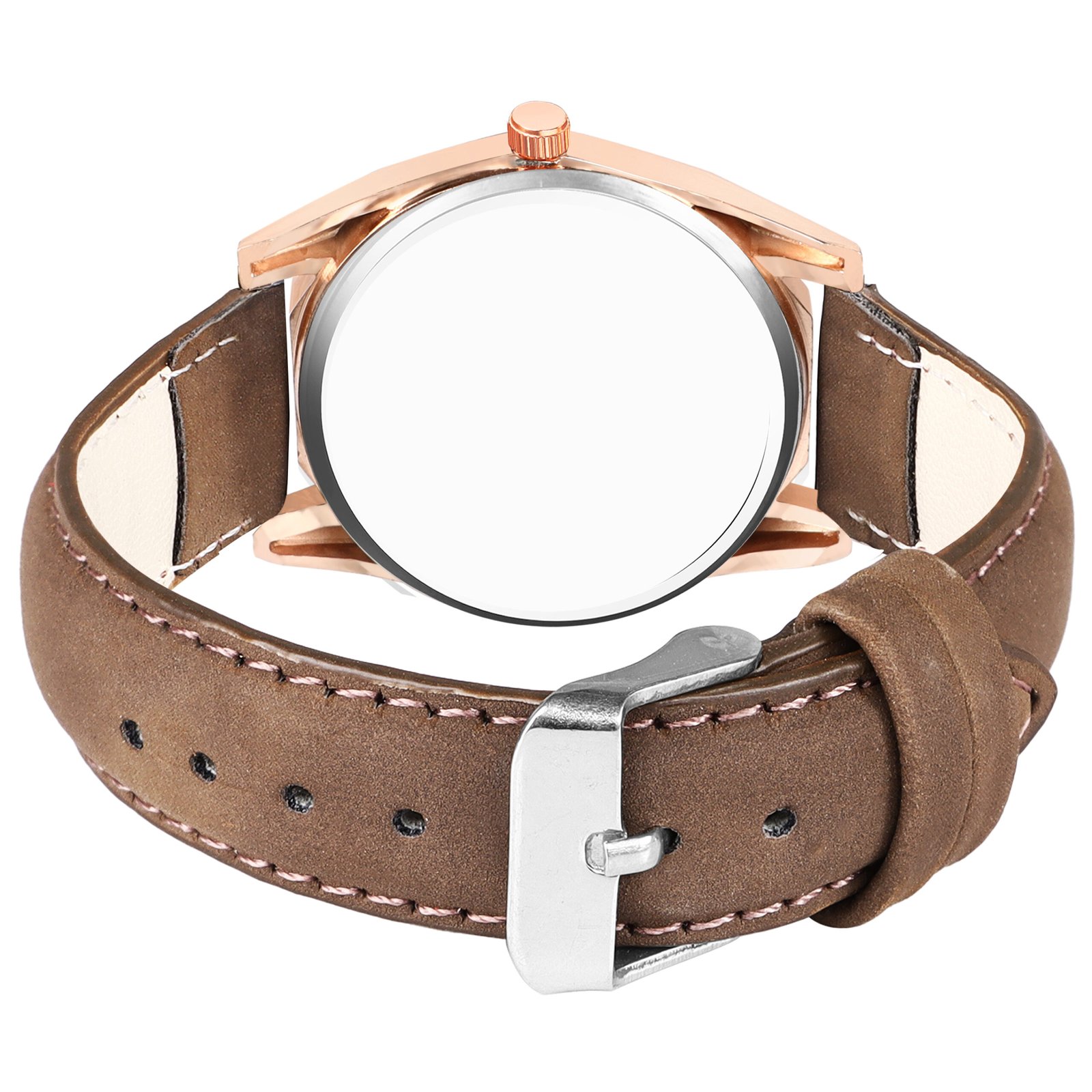 Brown Fancy Casual Watch For Women LR330
