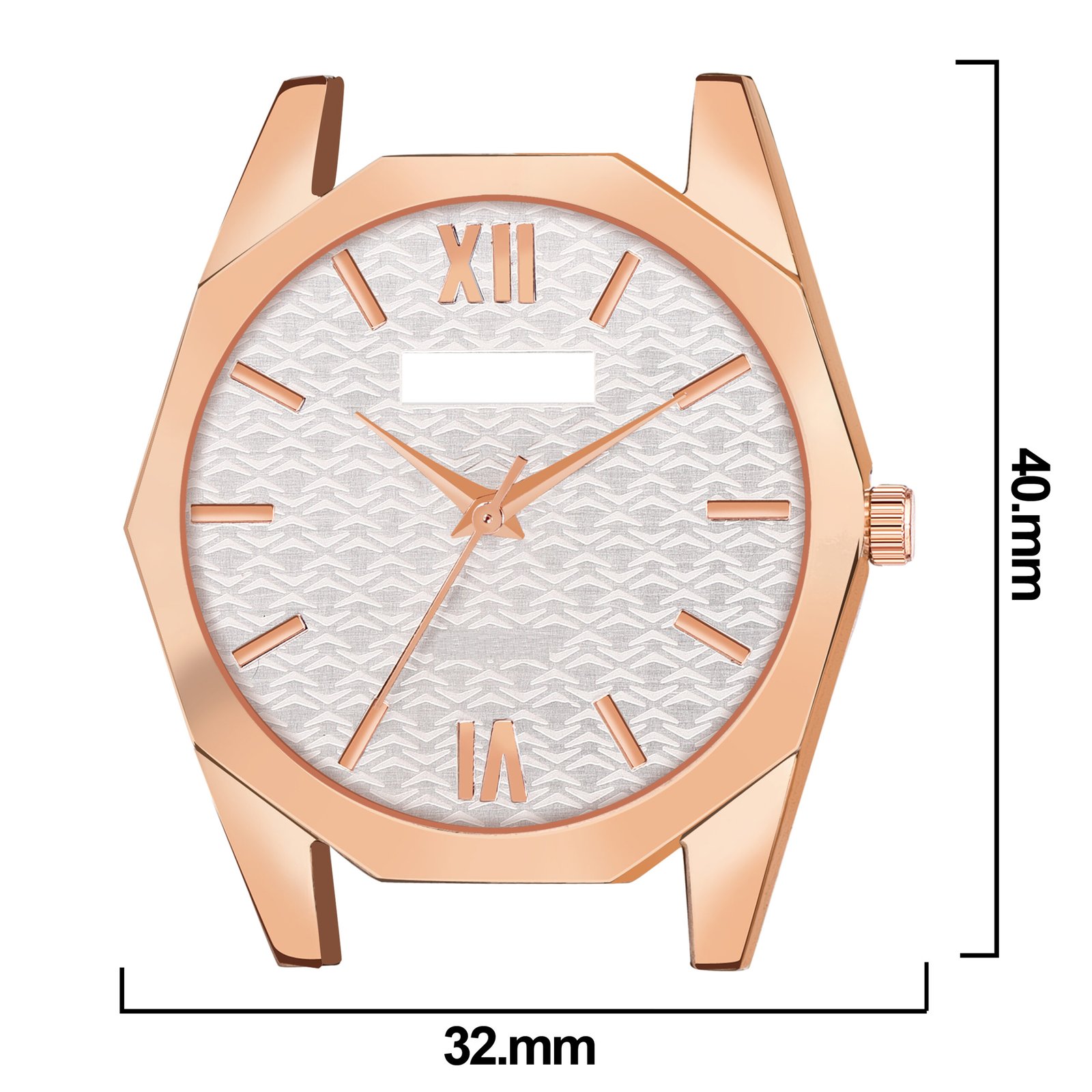 White Fancy Casual Watch For Women LR331