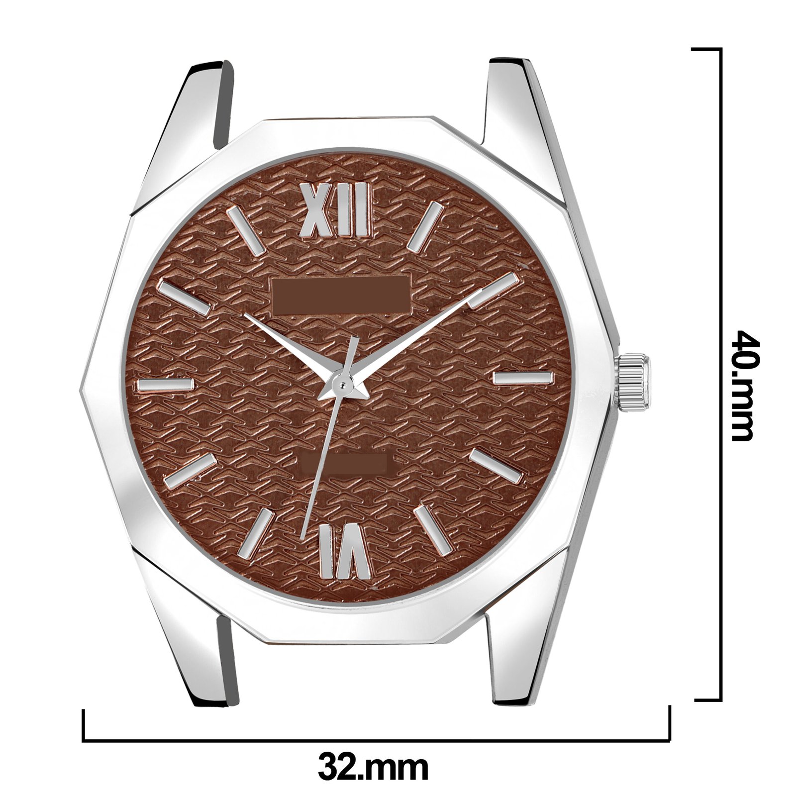 Brown Fancy Casual Watch For Women LR332